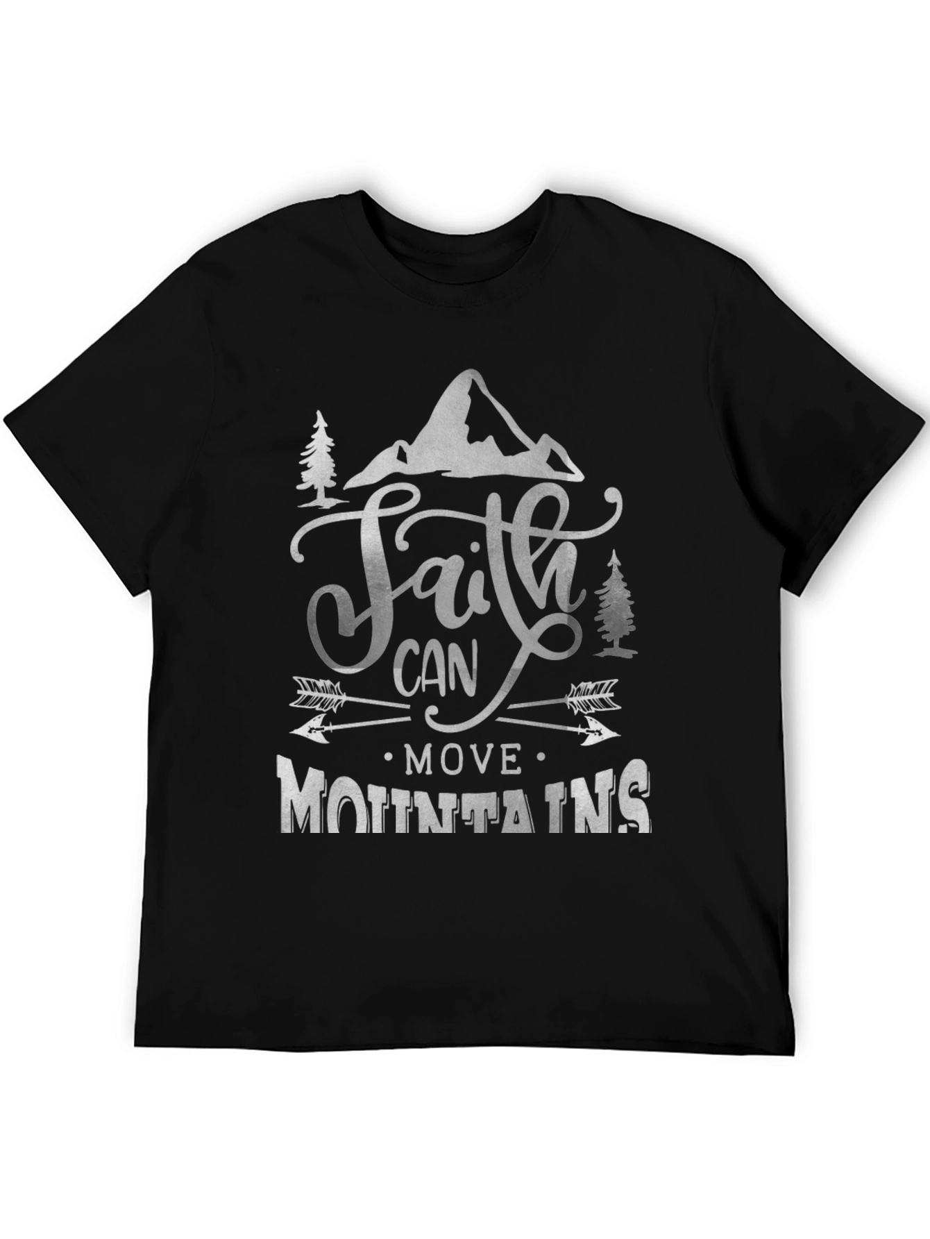 Faith Can Move Mountains Graphic Tee - Unisex