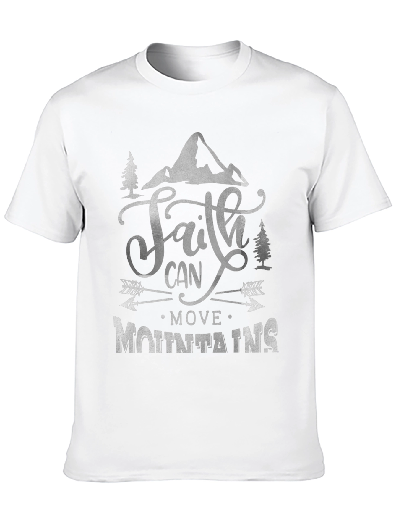 Faith Can Move Mountains Graphic Tee - Unisex