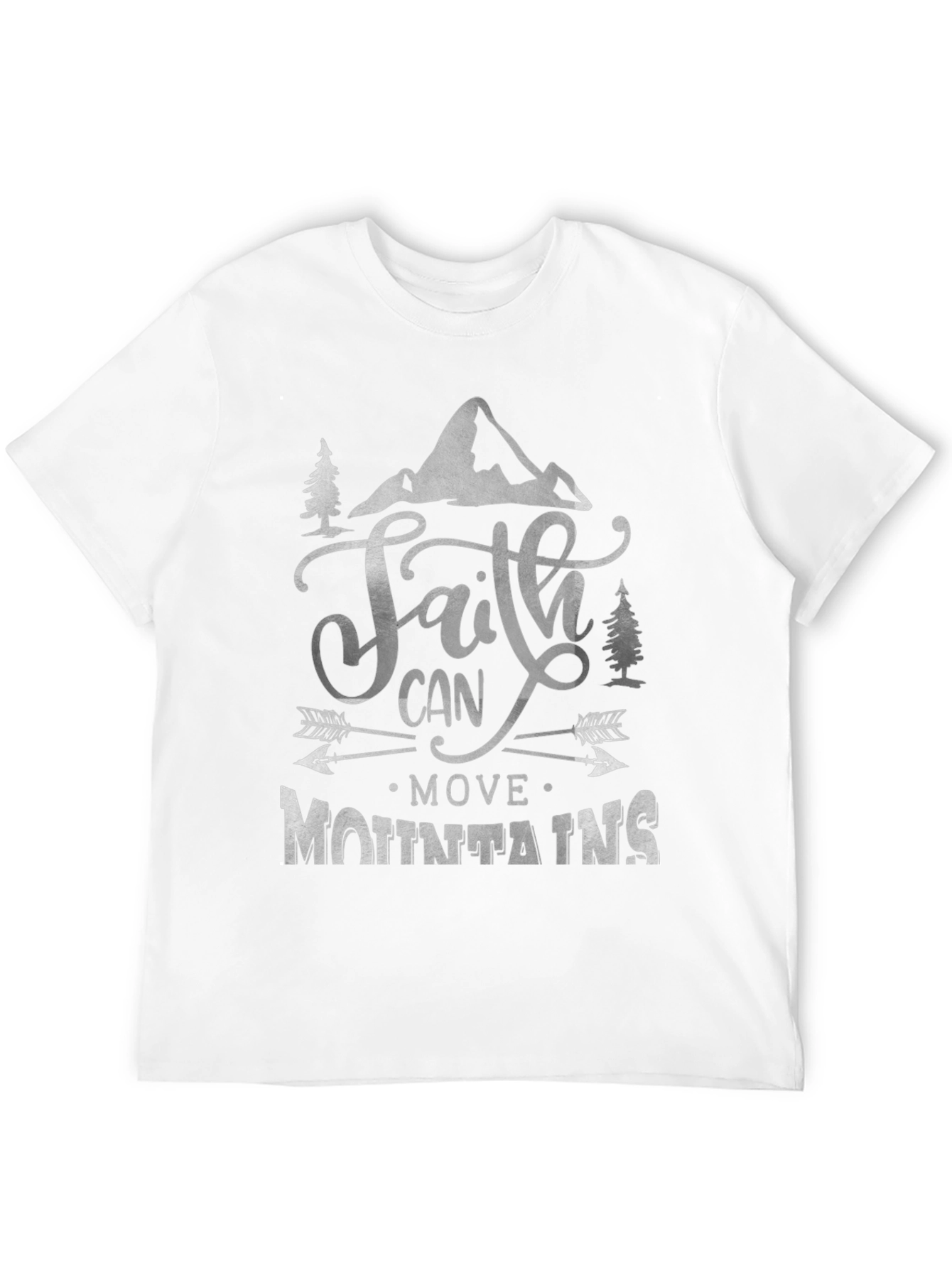 Faith Can Move Mountains Graphic Tee - Unisex