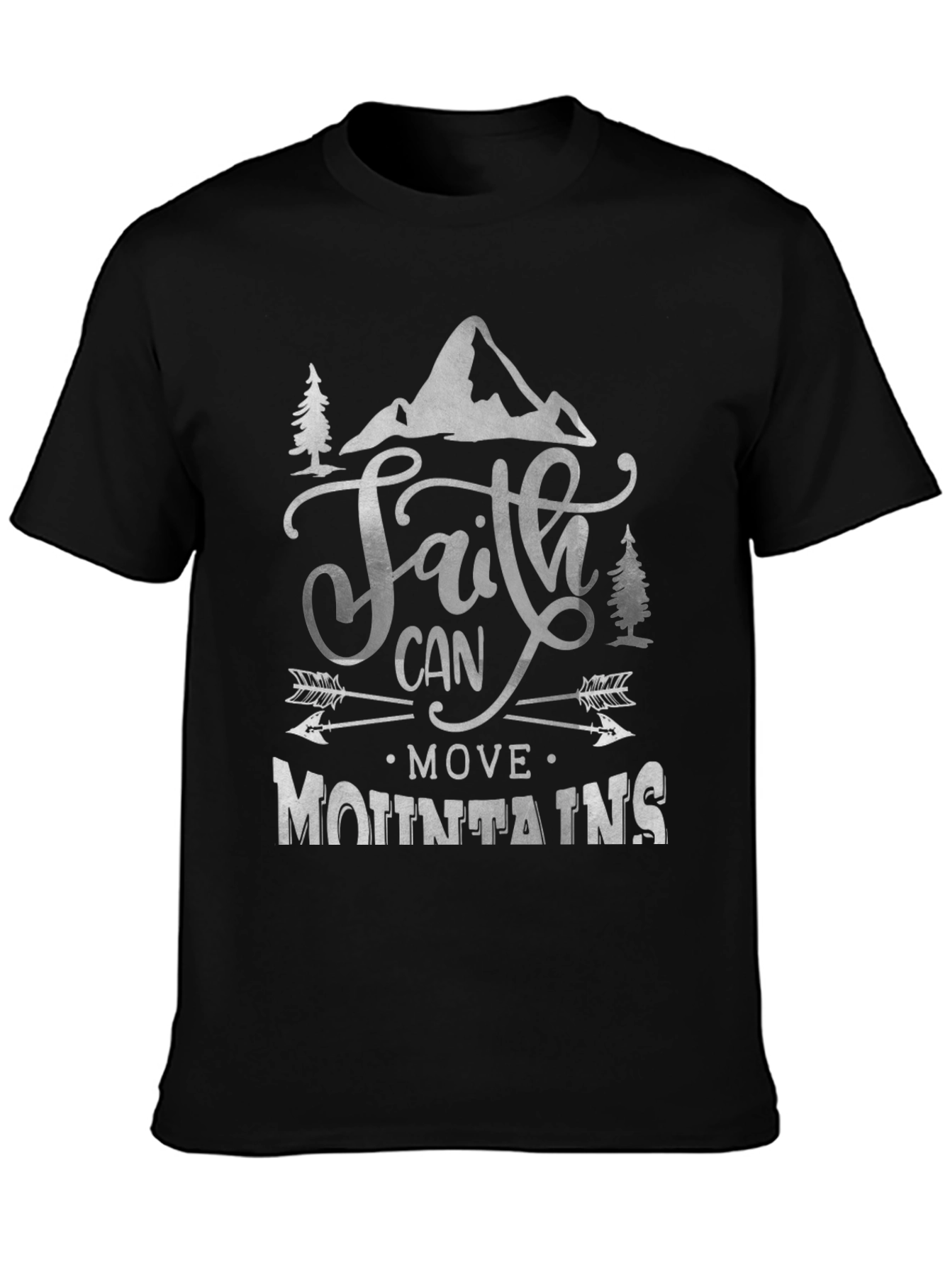 Faith Can Move Mountains Graphic Tee - Unisex
