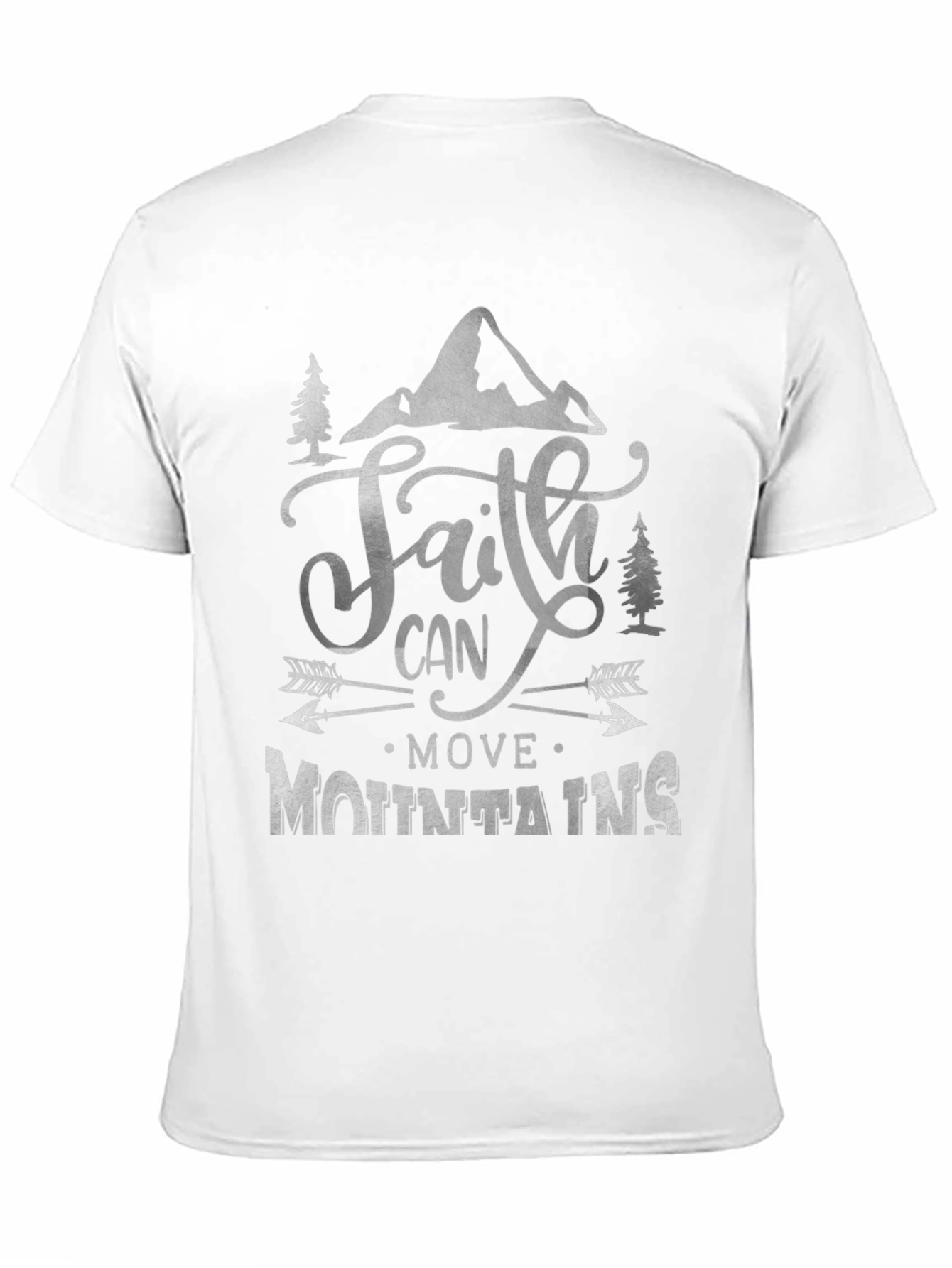 Faith Can Move Mountains Graphic Tee - Unisex