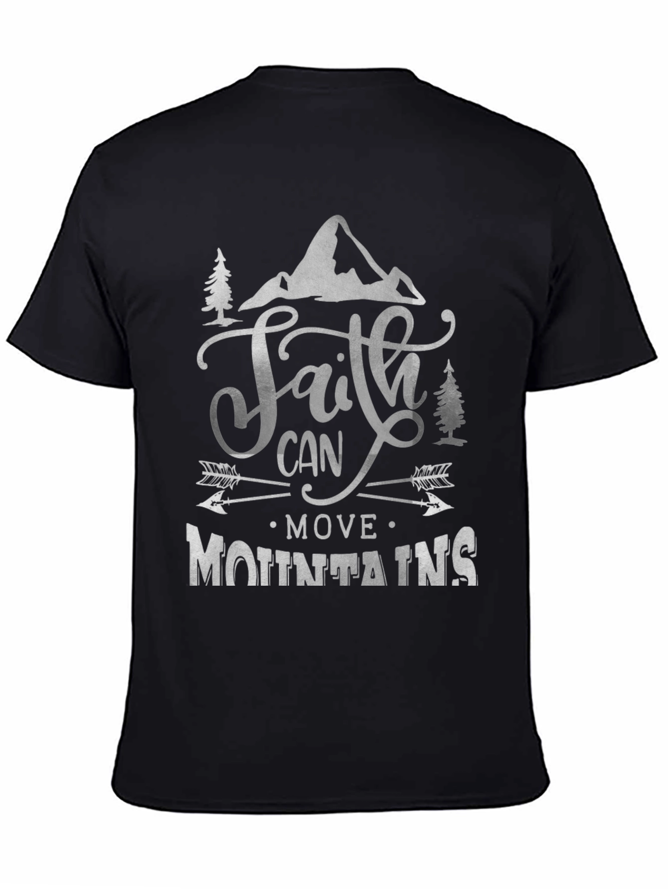 Faith Can Move Mountains Graphic Tee - Unisex