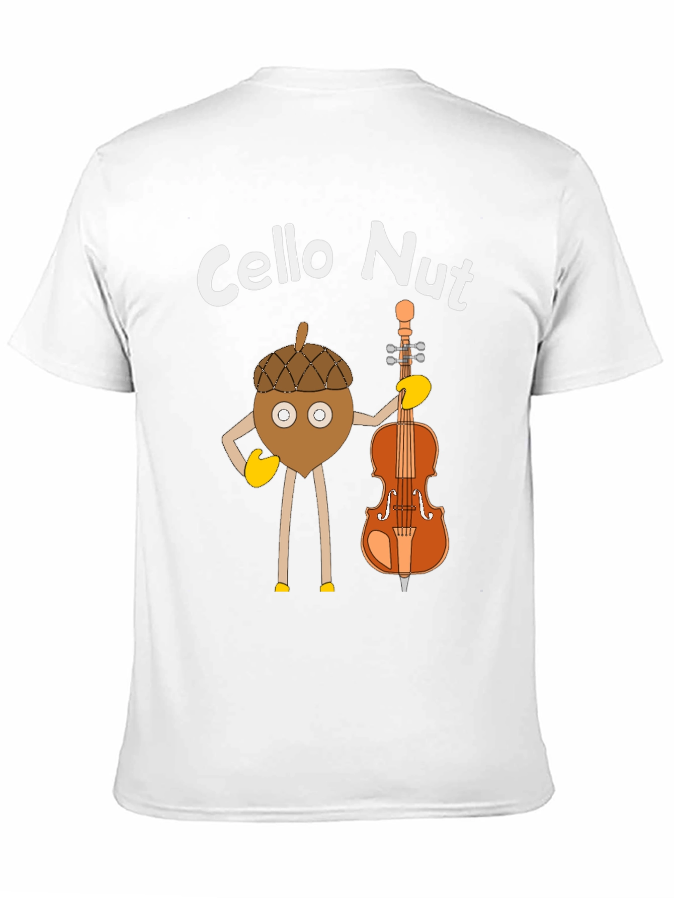 Cello Nut T-Shirt - Music Lover Tee