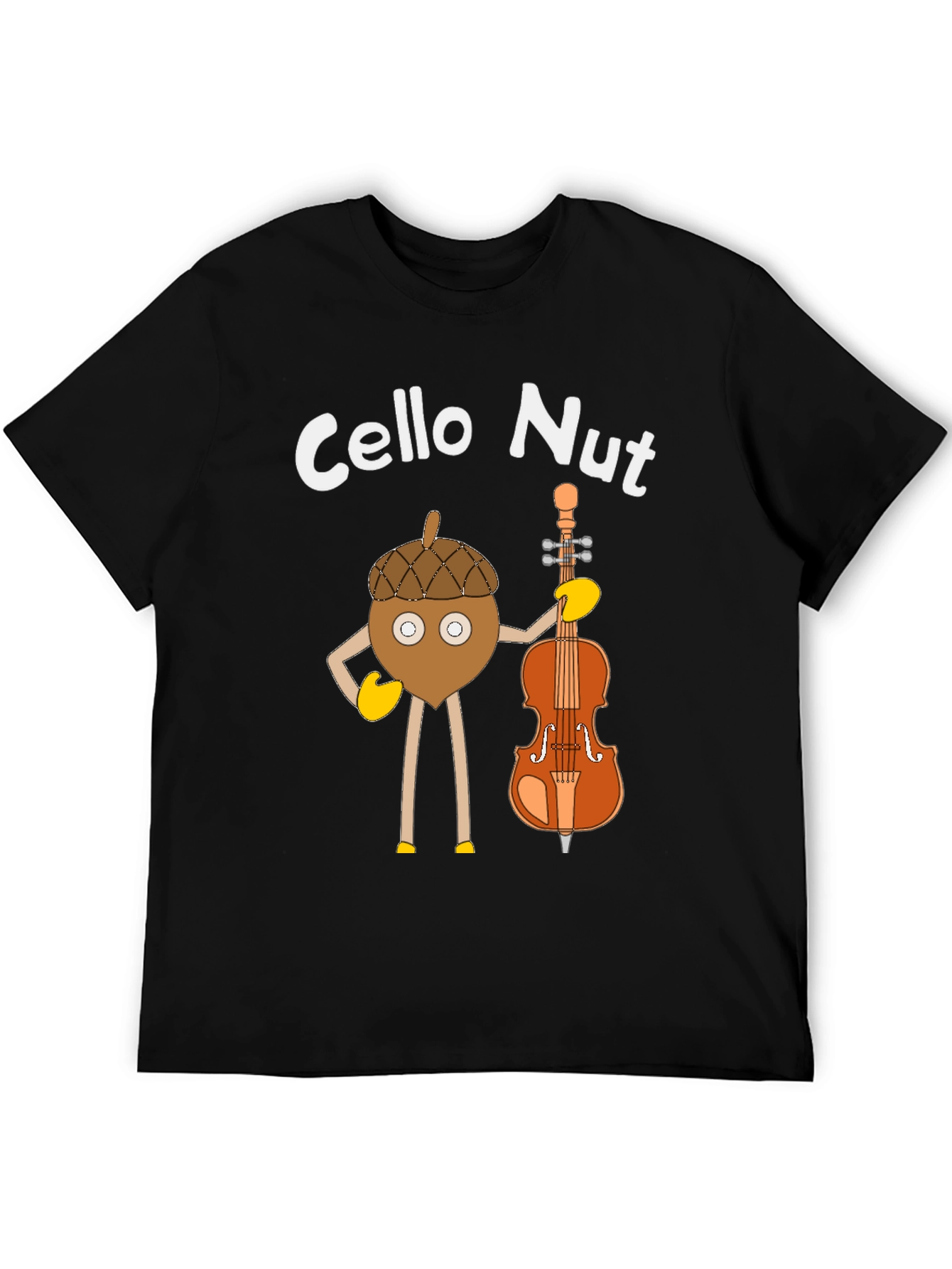 Cello Nut T-Shirt - Music Lover Tee