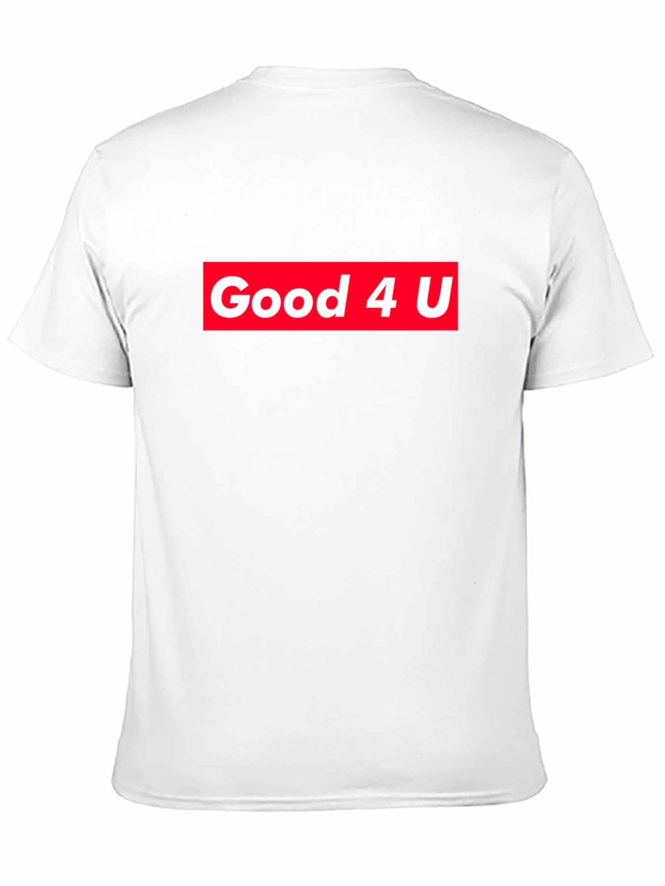 Good 4 U Graphic Tee - Black Cotton Blend