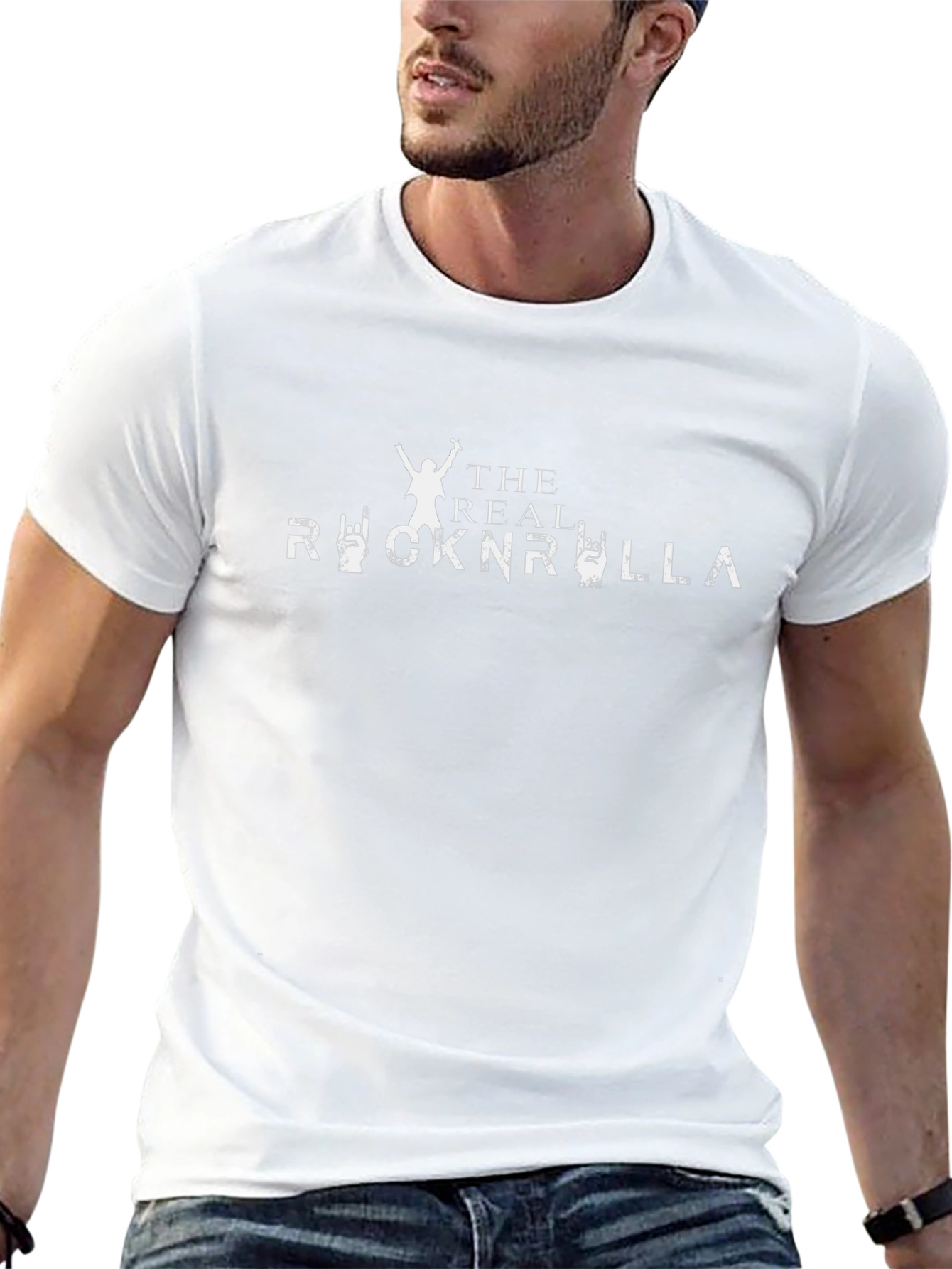 The Real RocknRolla Black T-Shirt - Graphic Tee