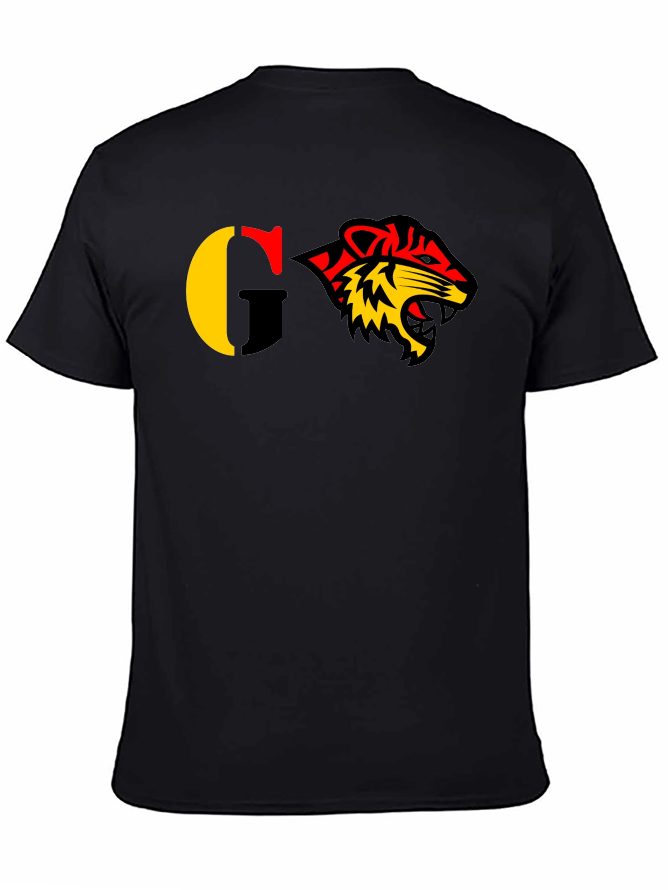 Bold Graphic Tee - Tiger Design