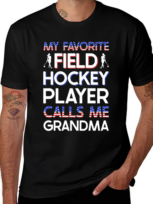 Favorite Field Hockey Grandma T-Shirt