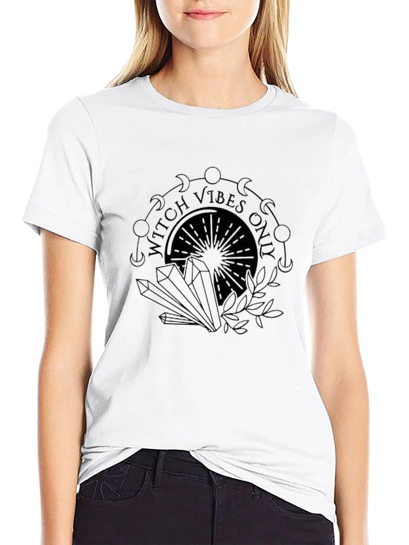 Witch Vibes Only T-Shirt - Gothic Fashion Tee