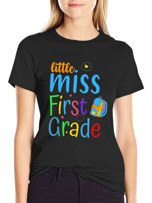 Little Miss First Grade T-Shirt