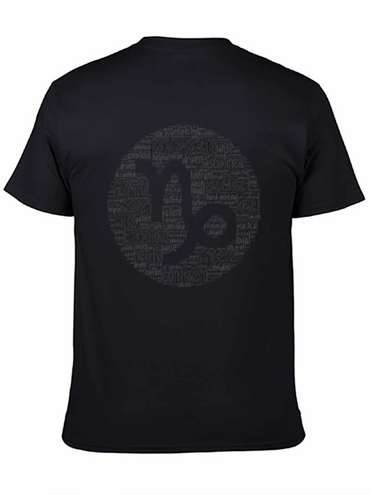 Inspirational Word Cloud T-Shirt - Positive Qualities