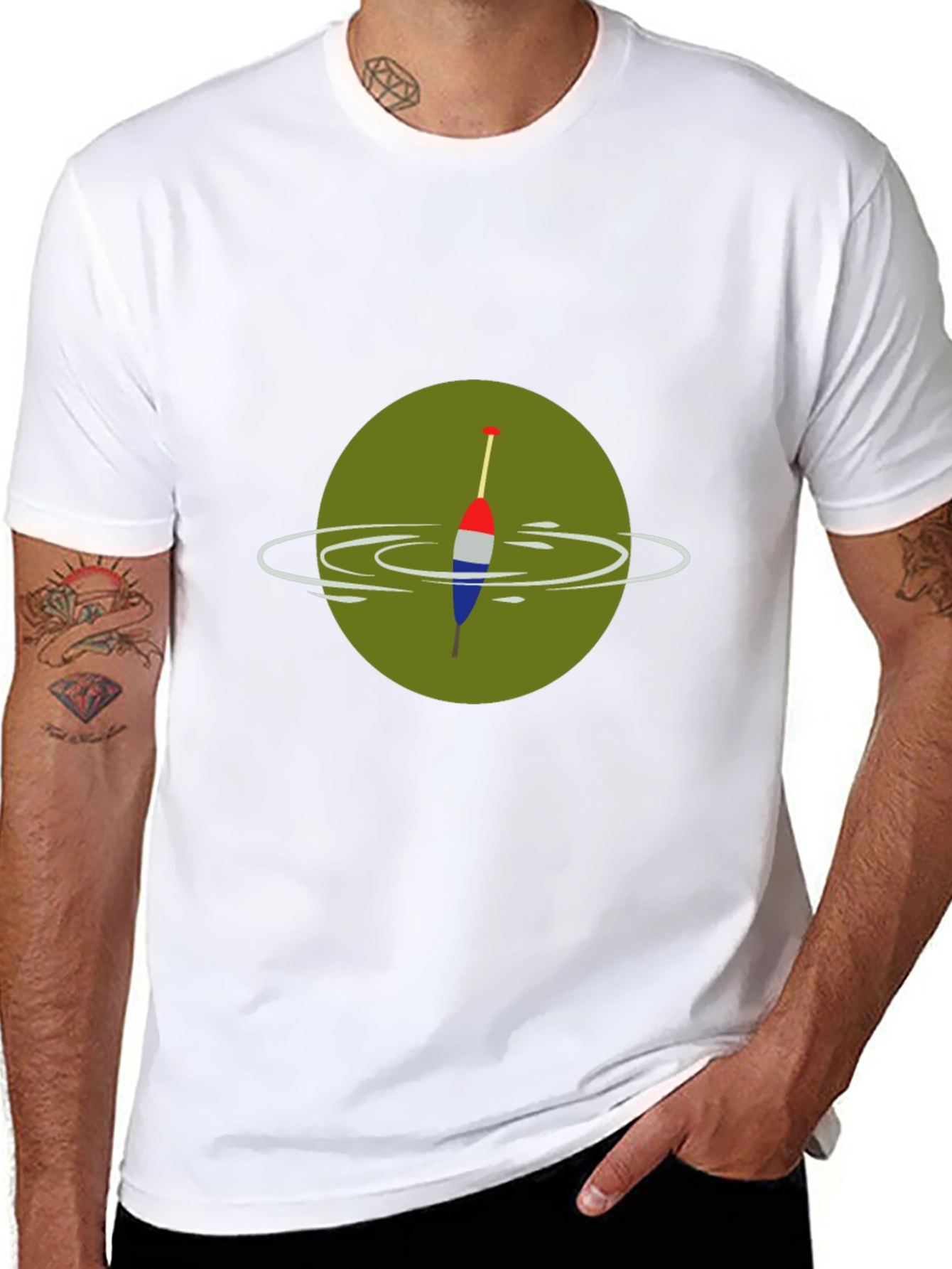 Fishing Bobber Graphic Tee - Anglers Style