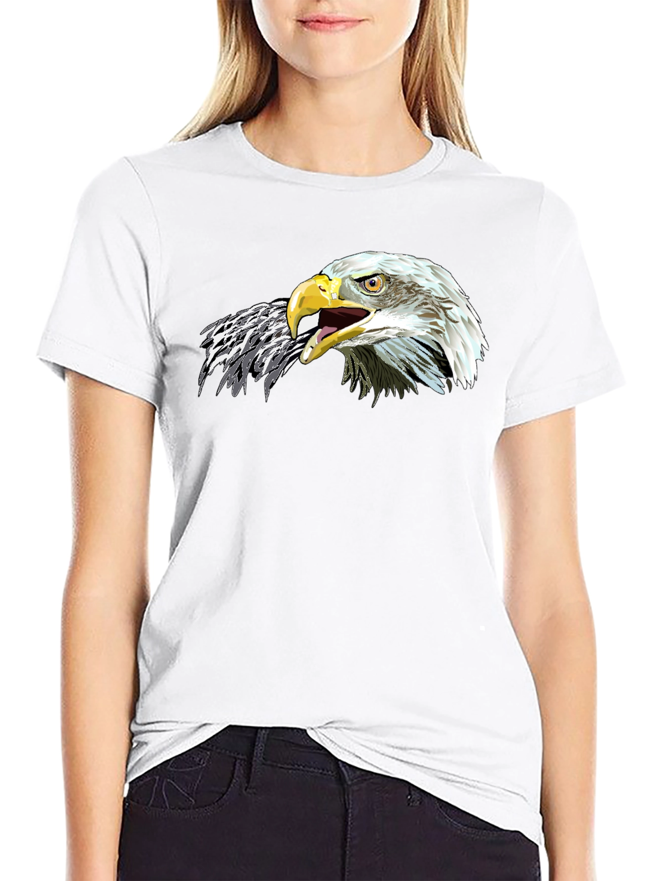Eagle Graphic T-Shirt - Black