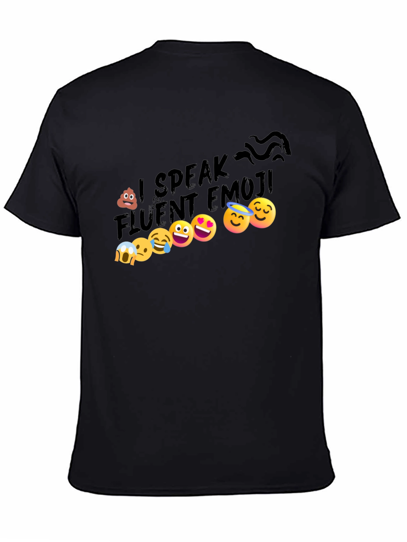 I Speak Fluent Emoji Graphic T-Shirt