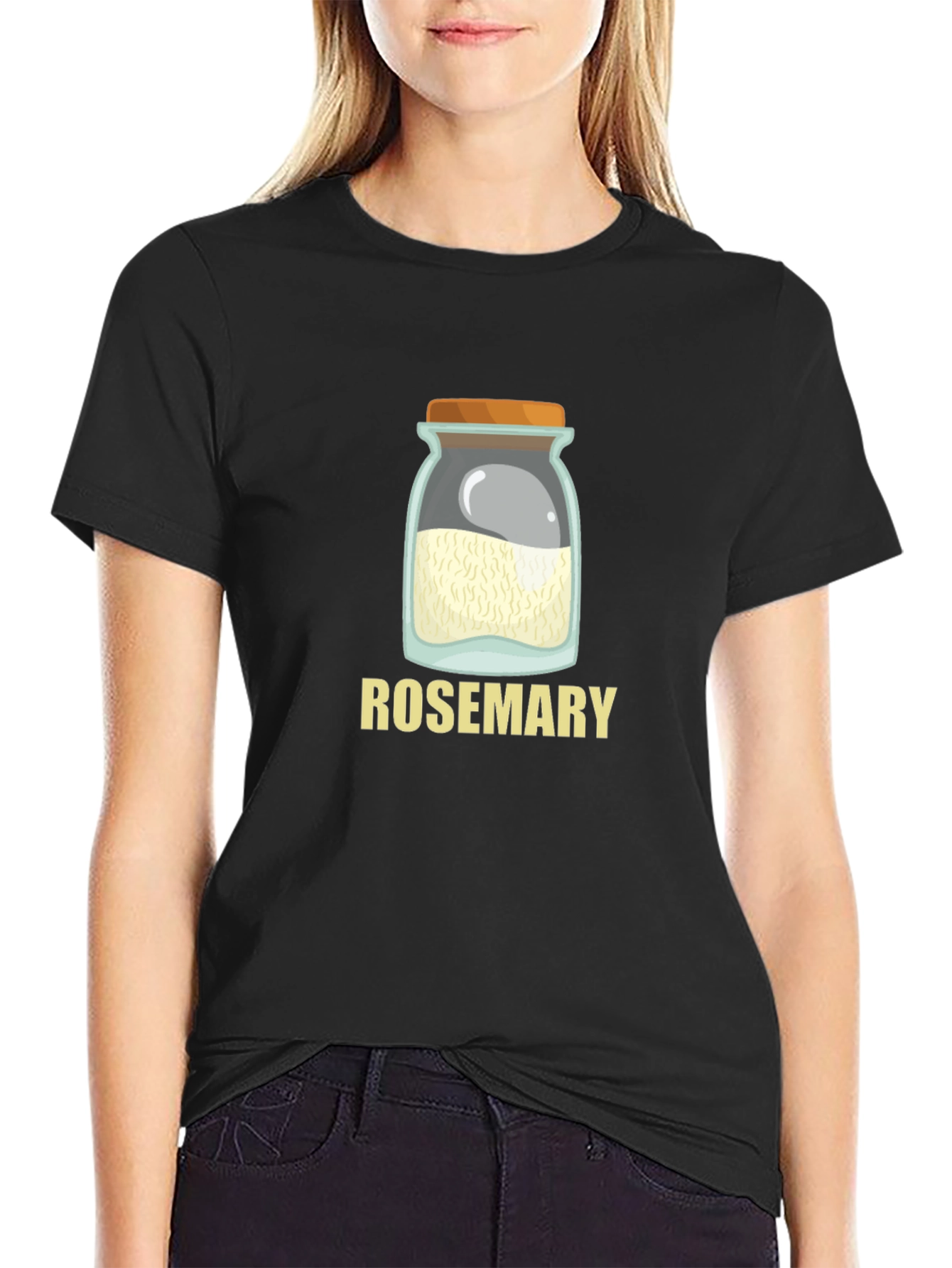 Rosemary Jar T-Shirt - Herb Lovers Tee