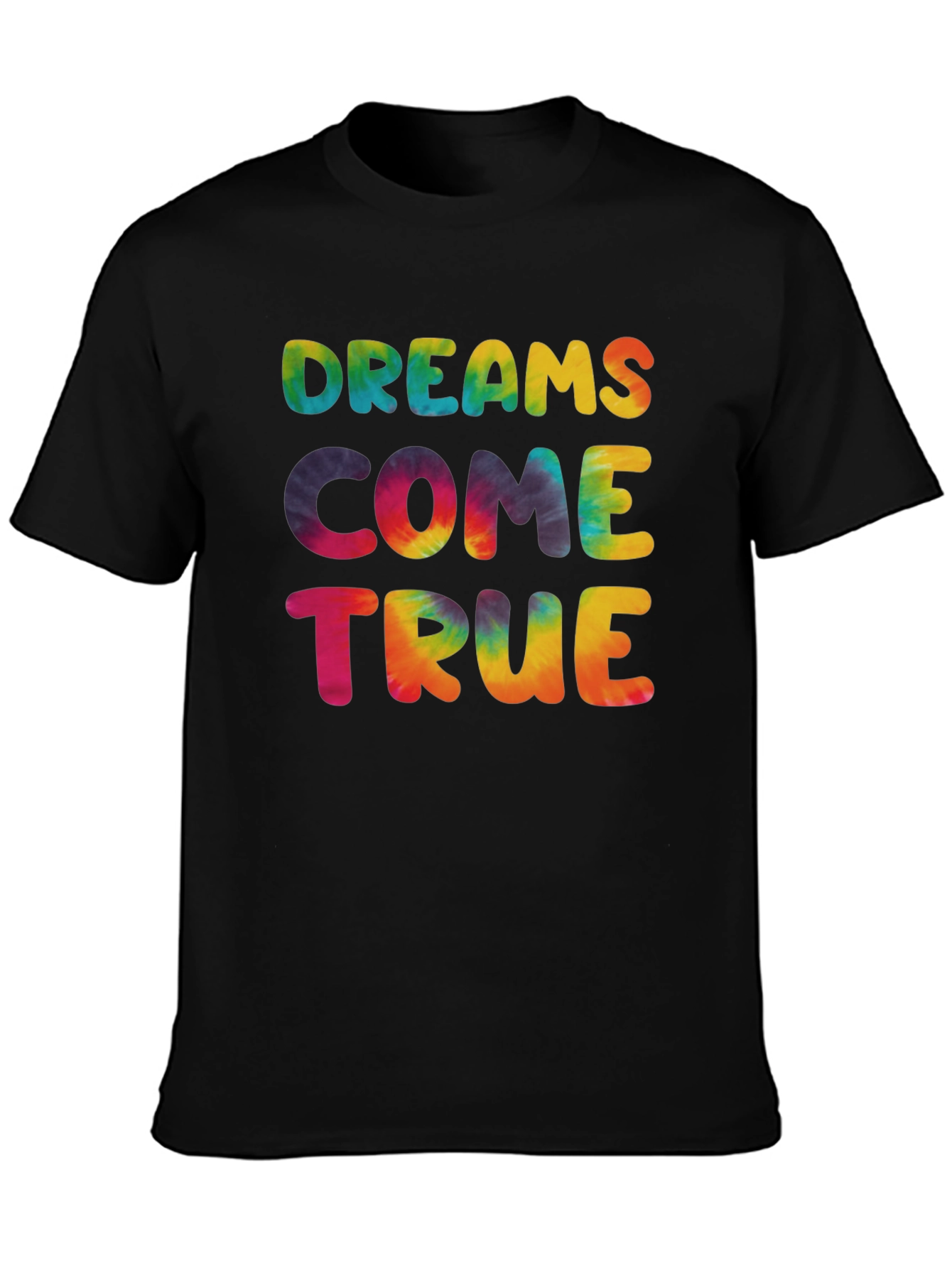 Dreams Come True Tie-Dye Graphic Tee
