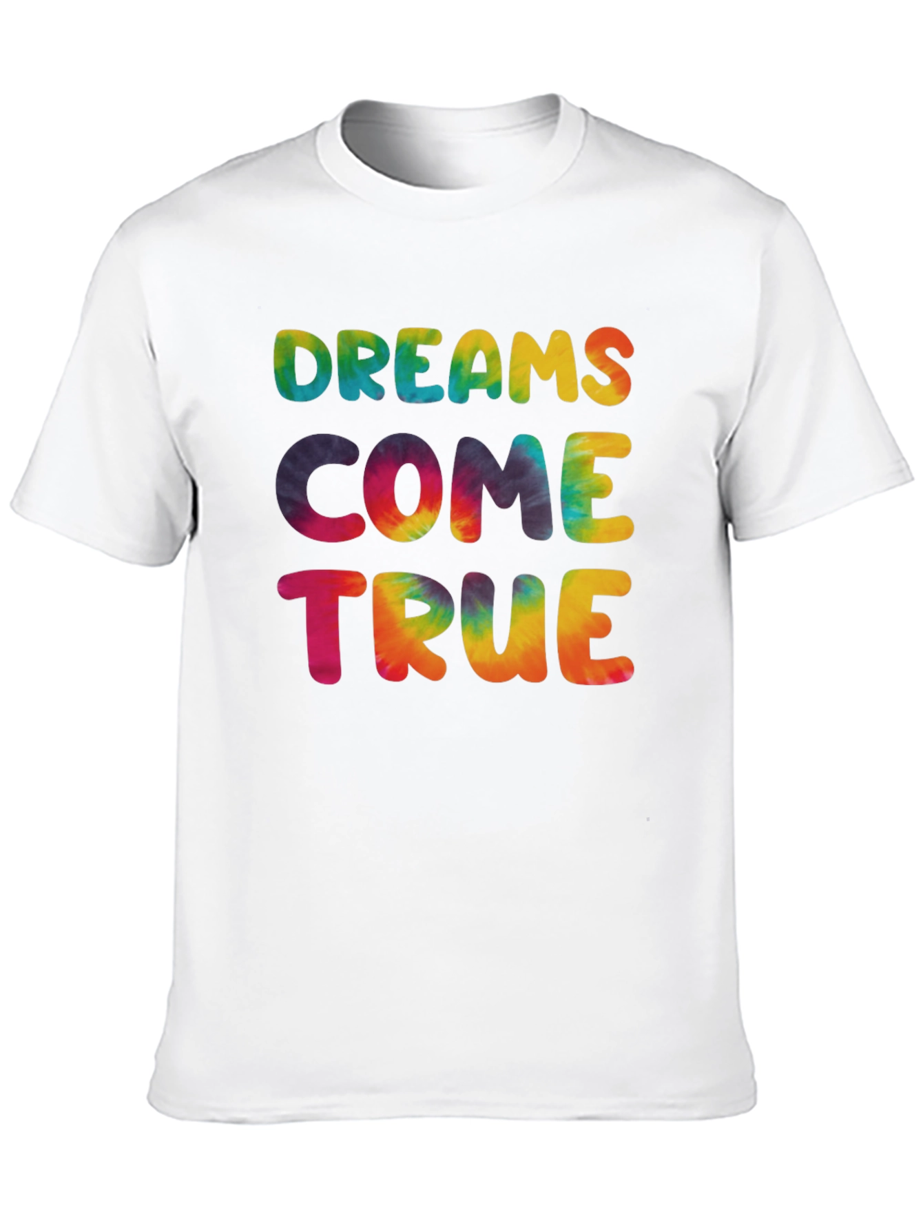 Dreams Come True Tie-Dye Graphic Tee
