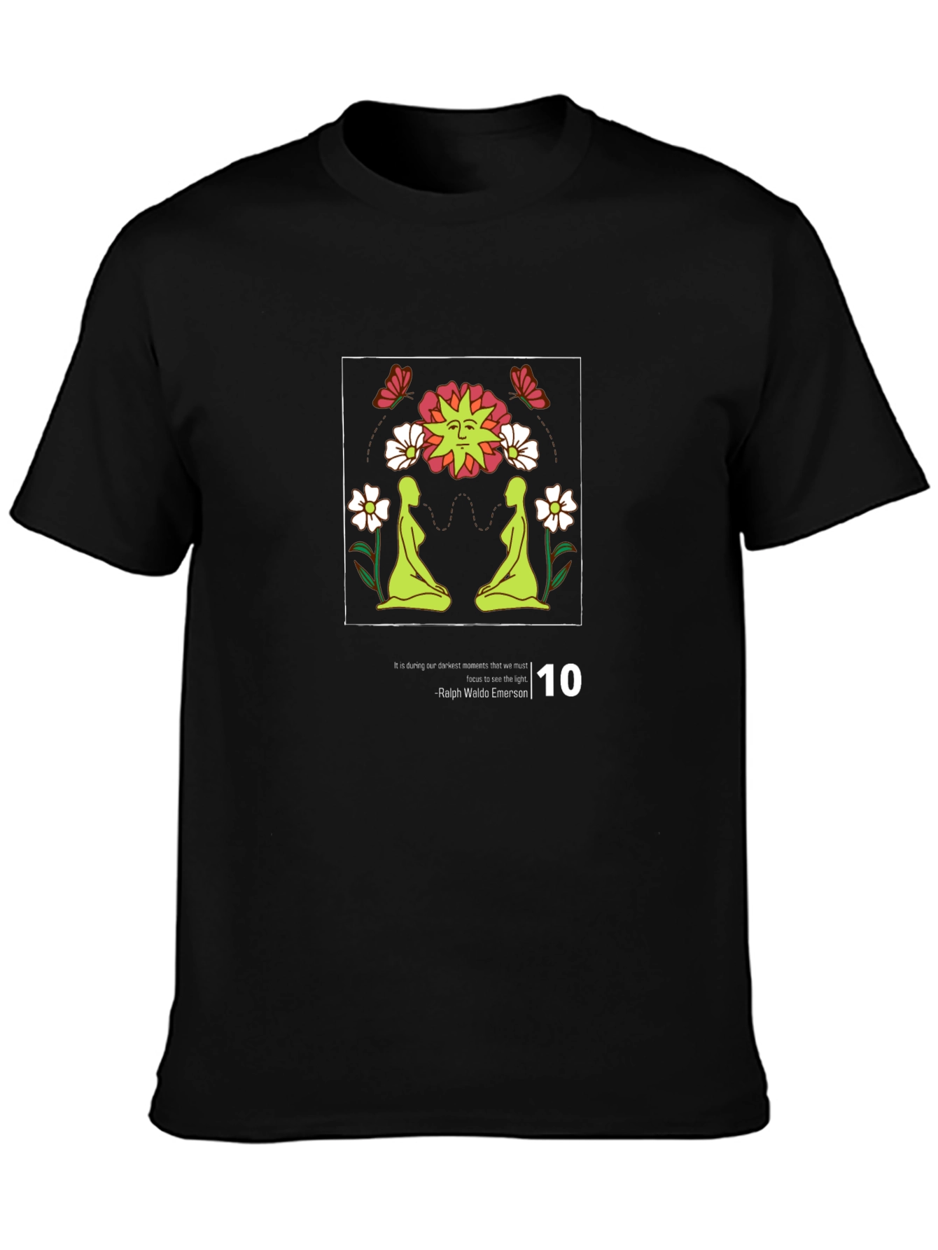 Sun Flower Graphic T-Shirt