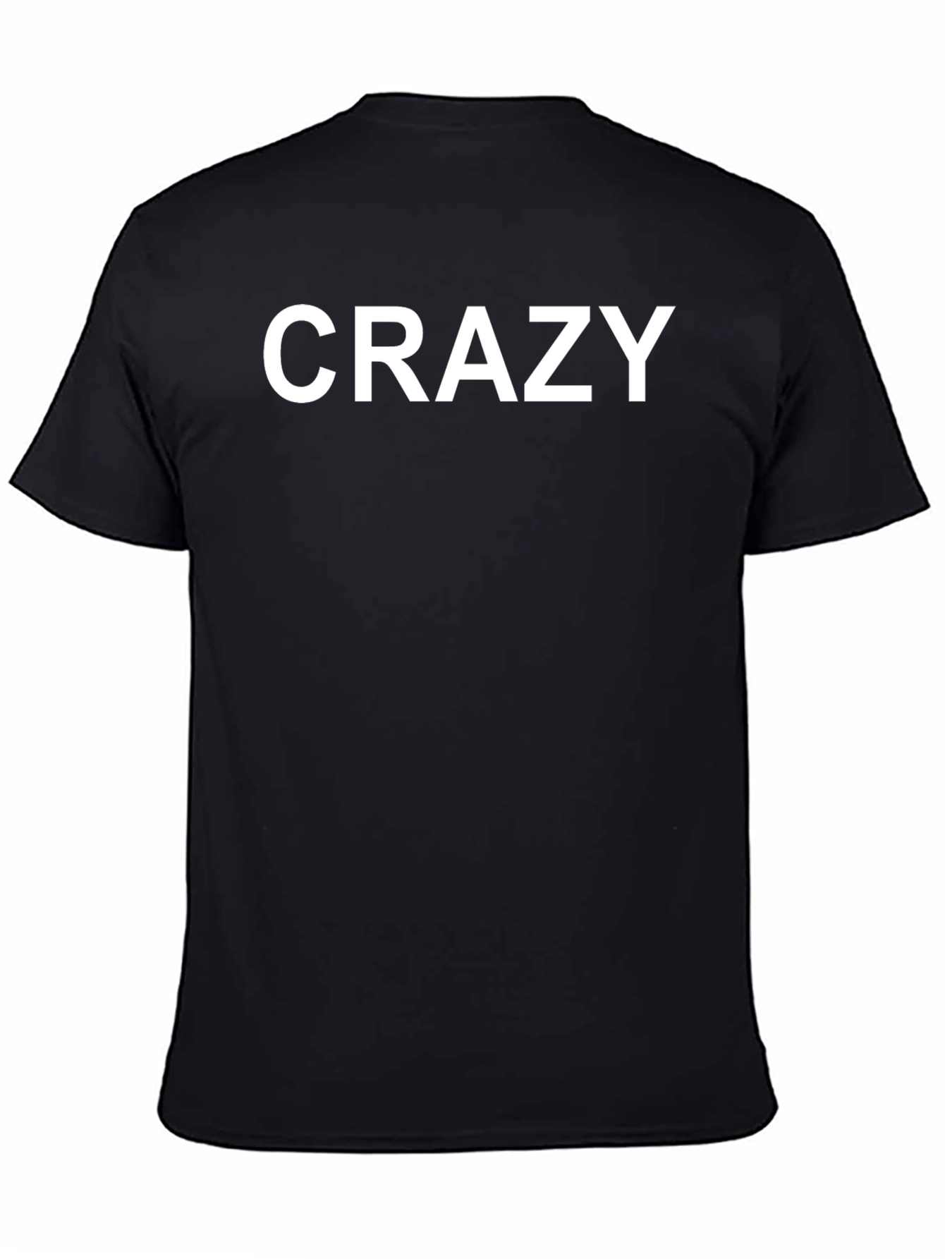 Crazy Graphic Tee - Bold Statement T-Shirt