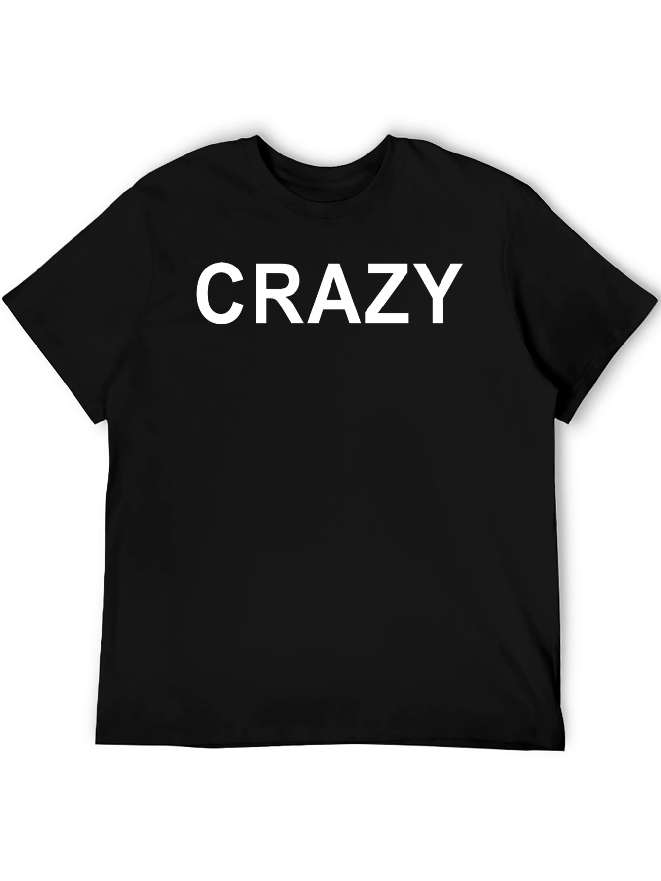 Crazy Graphic Tee - Bold Statement T-Shirt