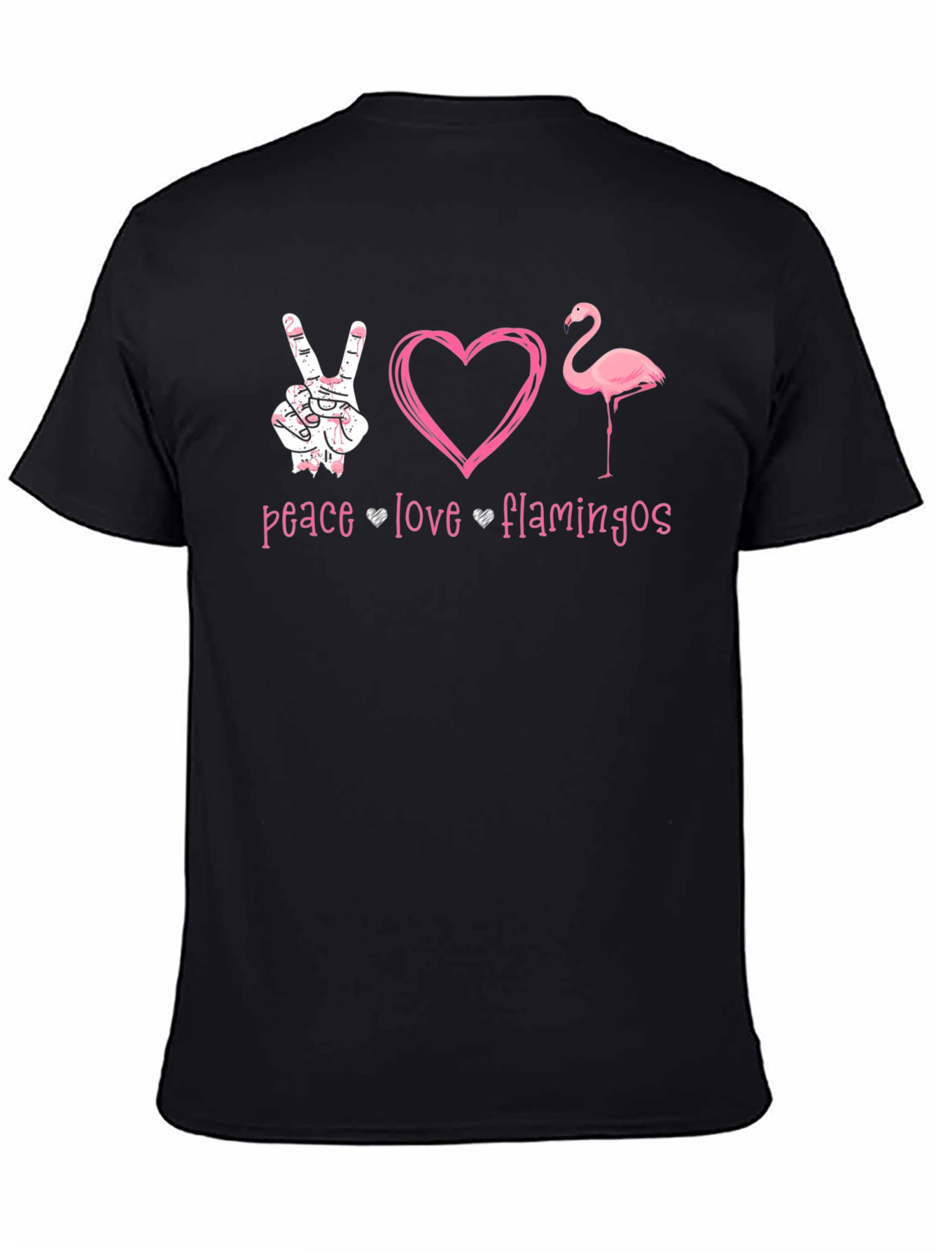 Peace Love Flamingos T-Shirt