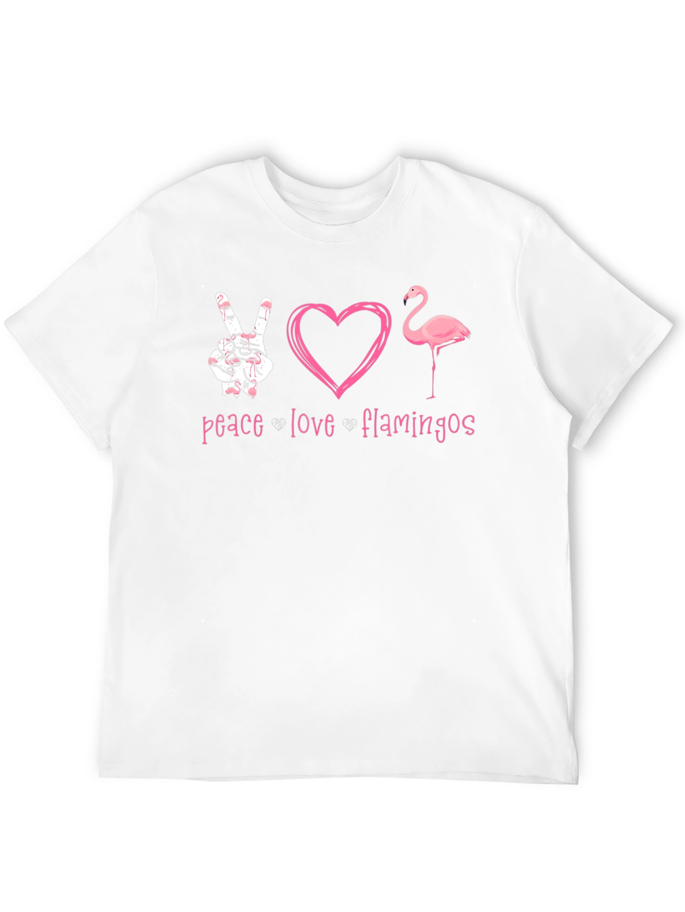 Peace Love Flamingos T-Shirt