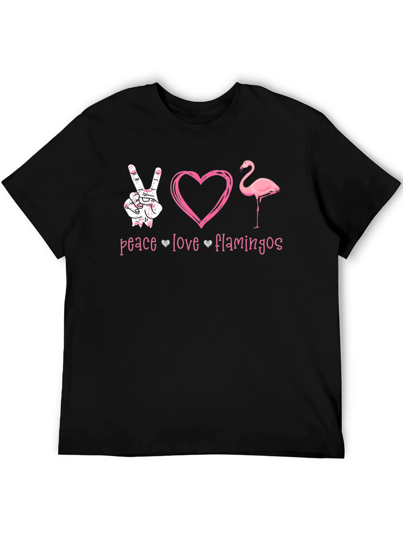 Peace Love Flamingos T-Shirt
