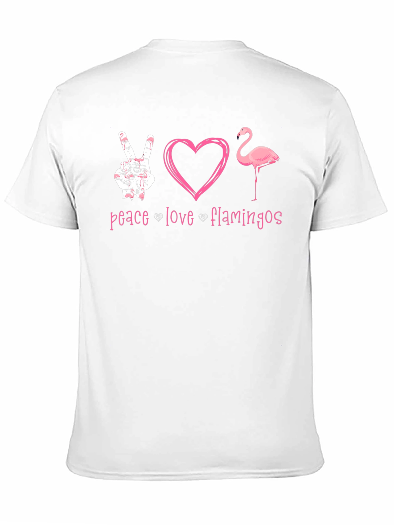 Peace Love Flamingos T-Shirt