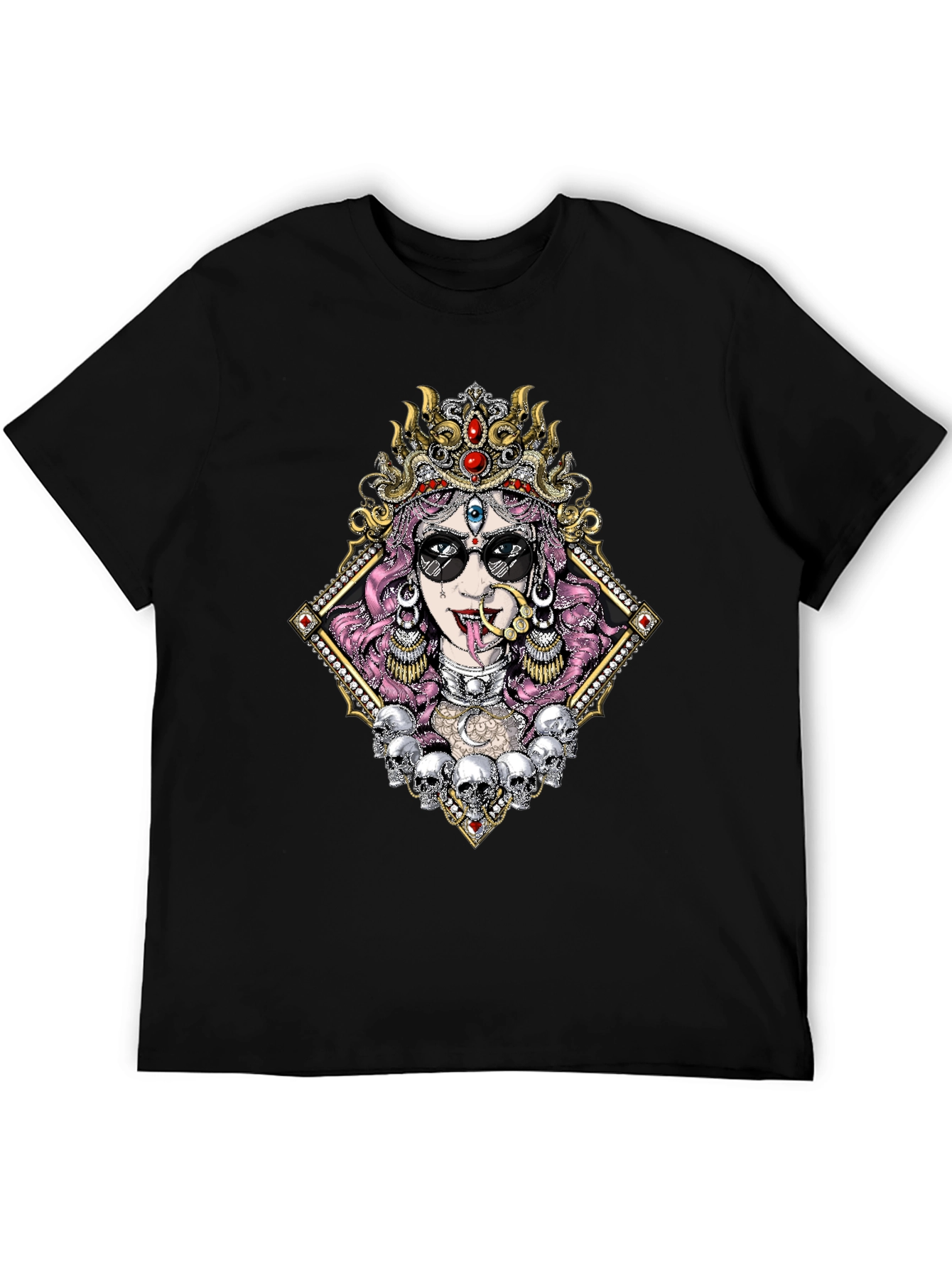 Kali T-Shirt with Skull Design