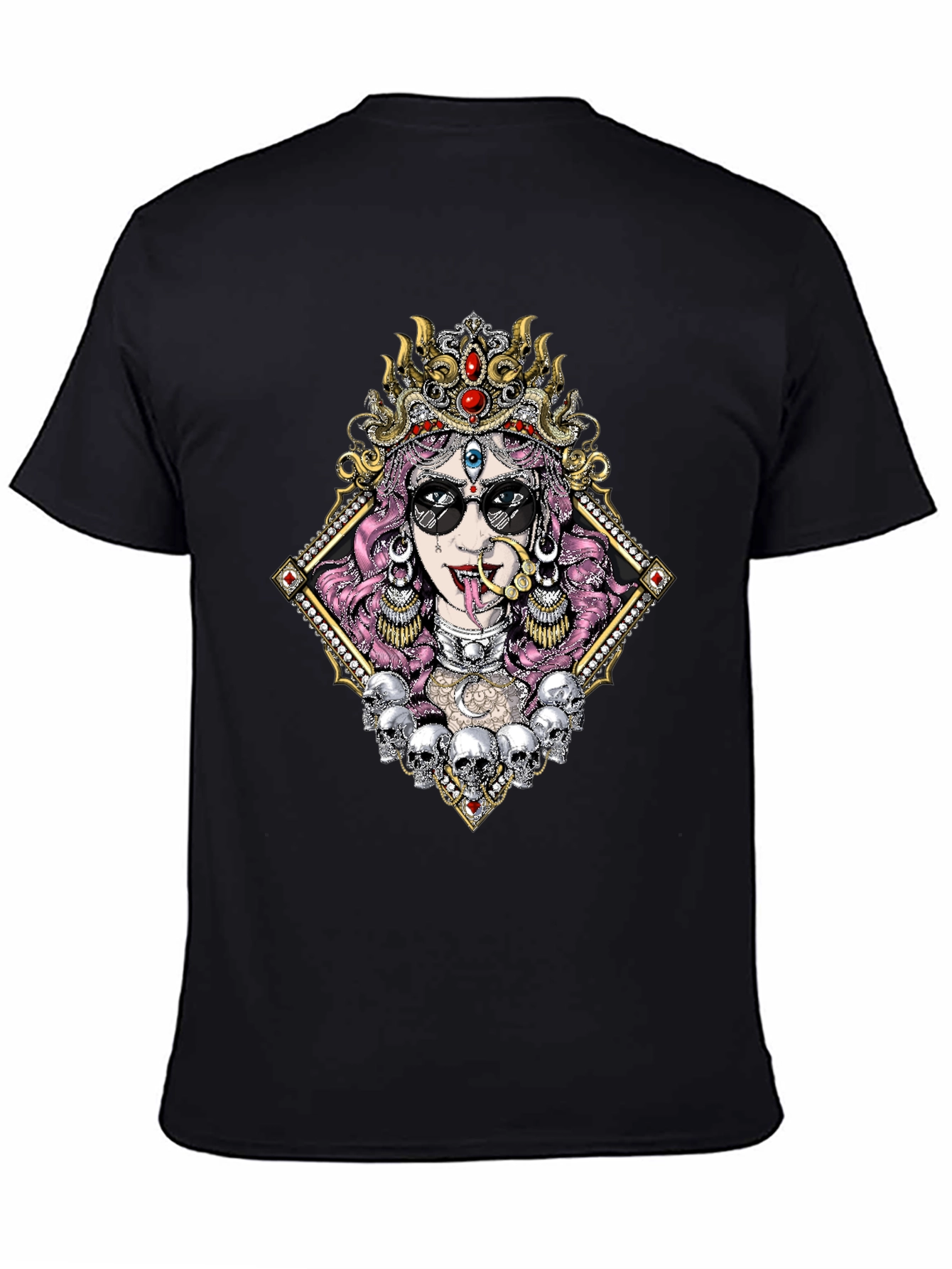 Kali T-Shirt with Skull Design