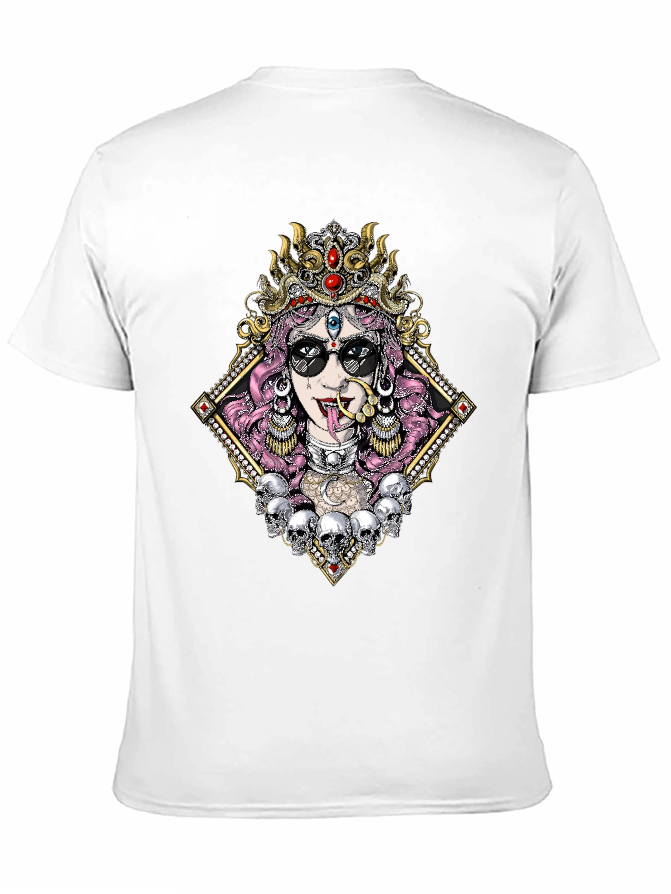 Kali T-Shirt with Skull Design