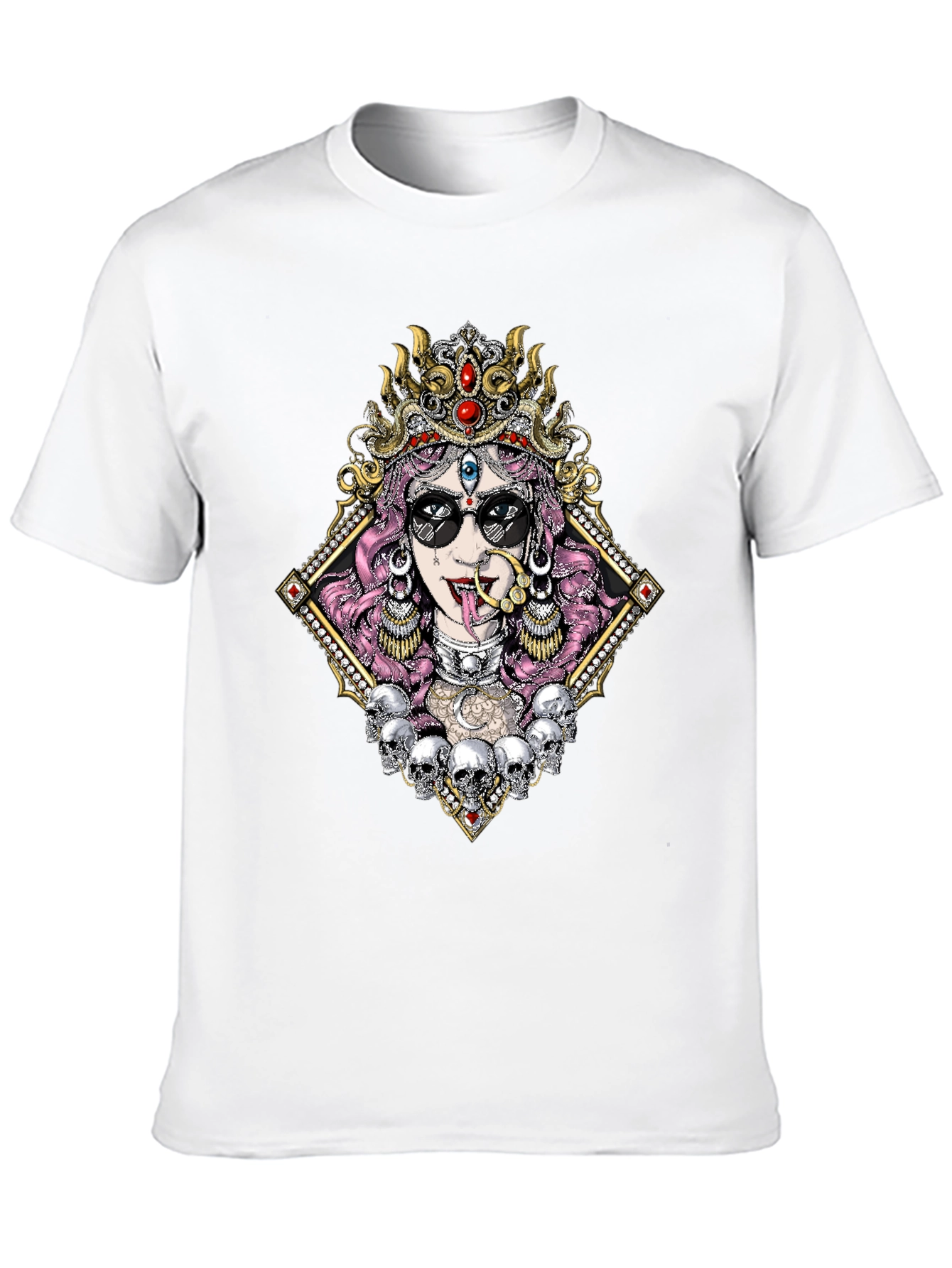 Kali T-Shirt with Skull Design