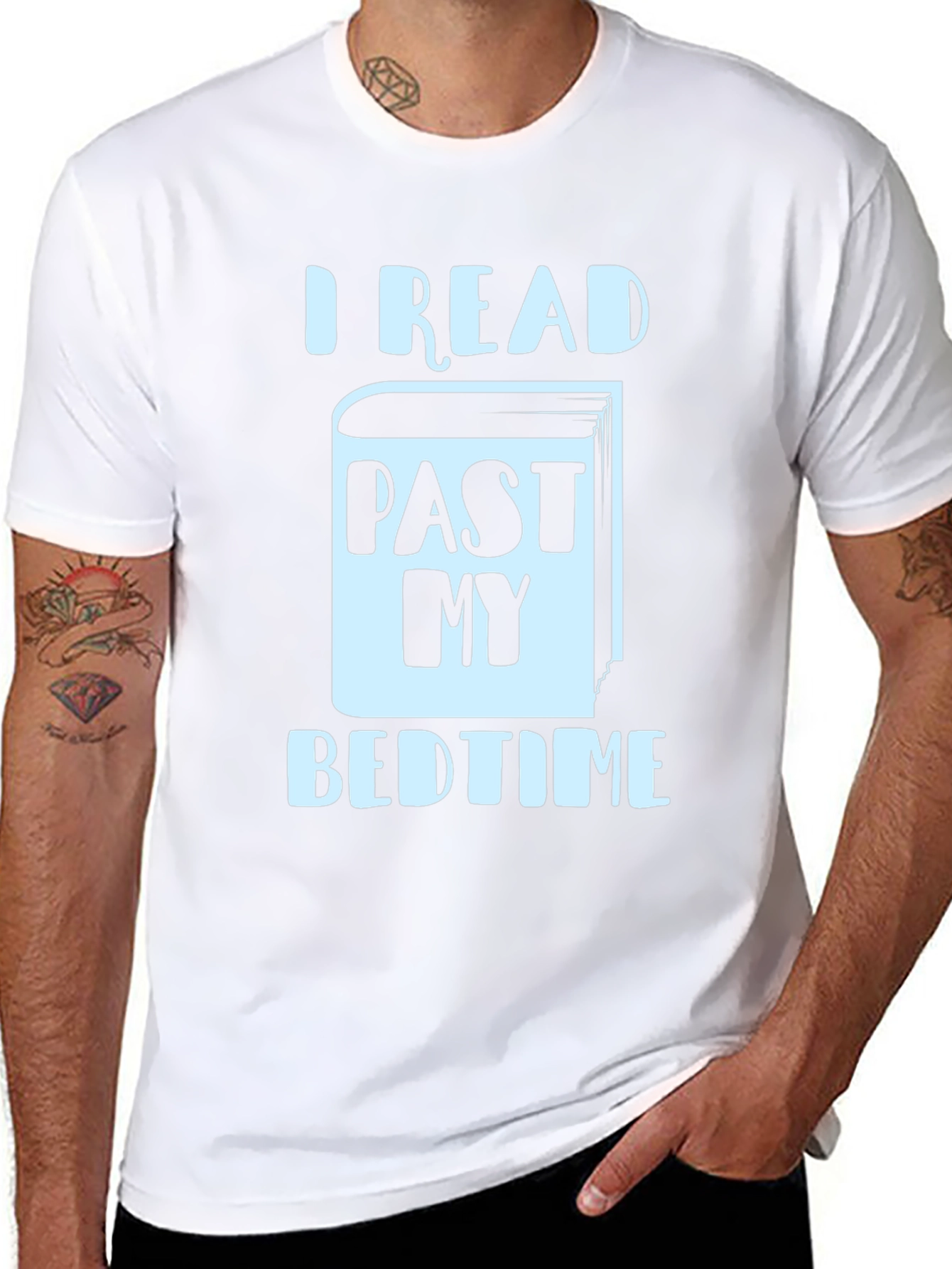 I Read Past My Bedtime Novelty T-Shirt