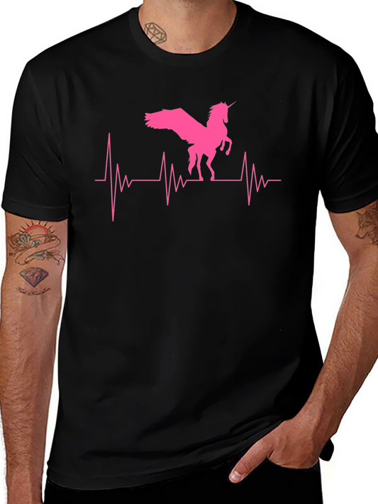 Unicorn Heartbeat Graphic Tee
