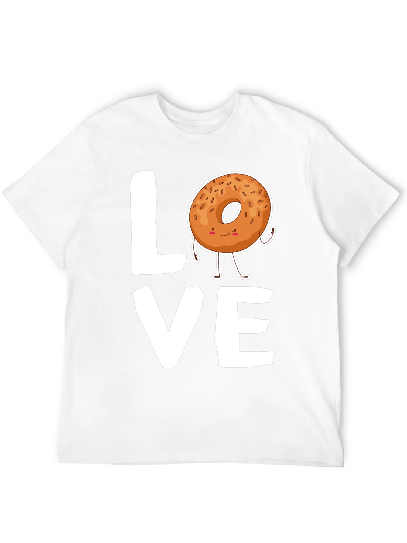 LOVE Donut T-Shirt - Sweet and Funny