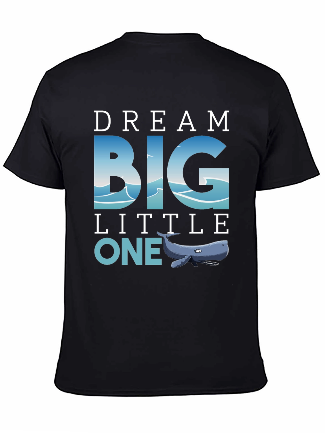 Dream Big Little One Whale Graphic Tee