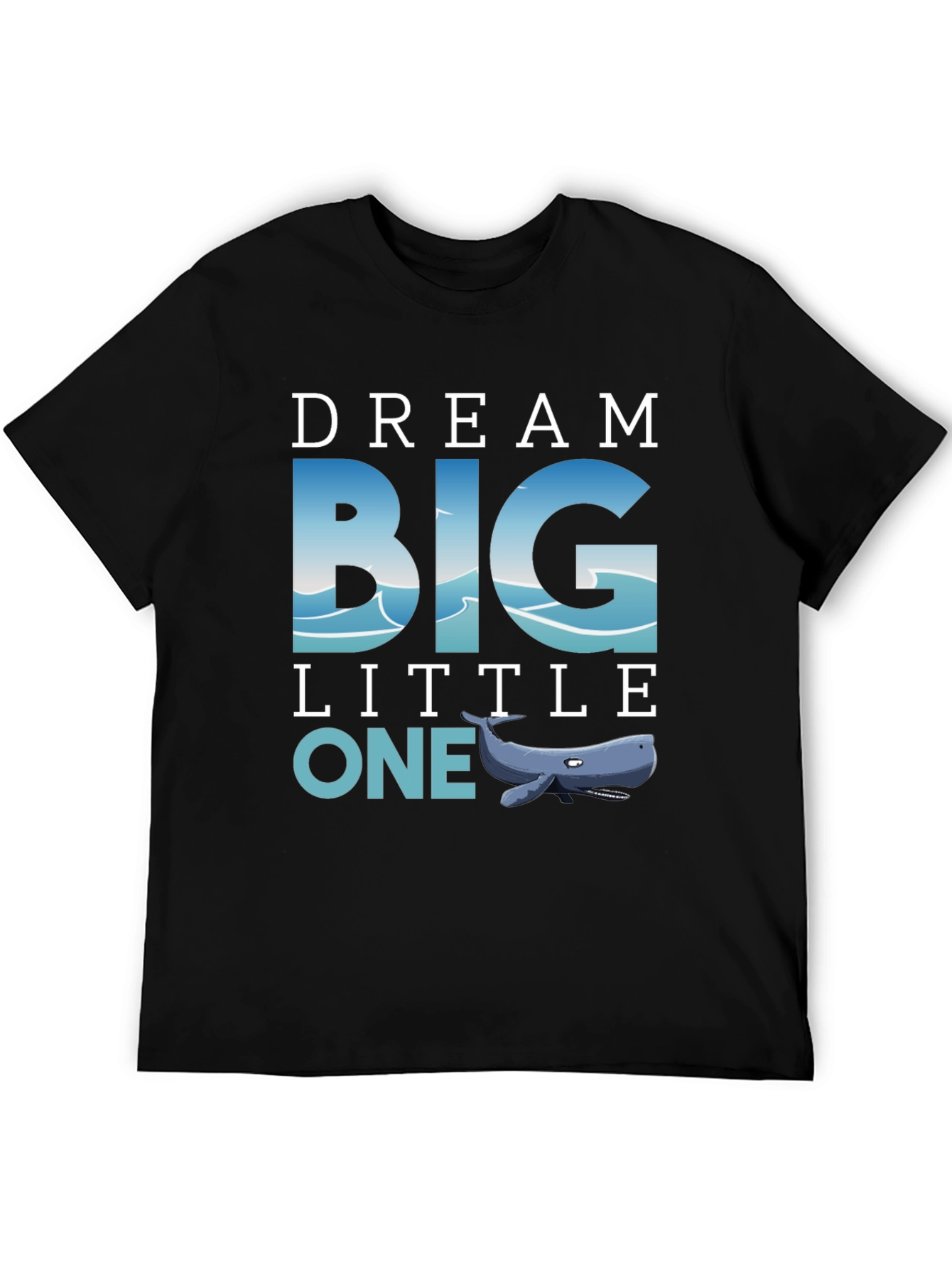 Dream Big Little One Whale Graphic Tee