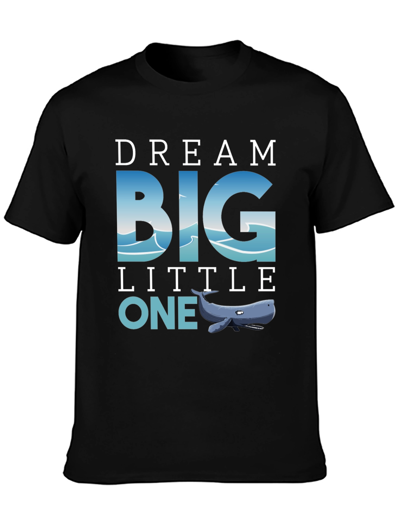 Dream Big Little One Whale Graphic Tee