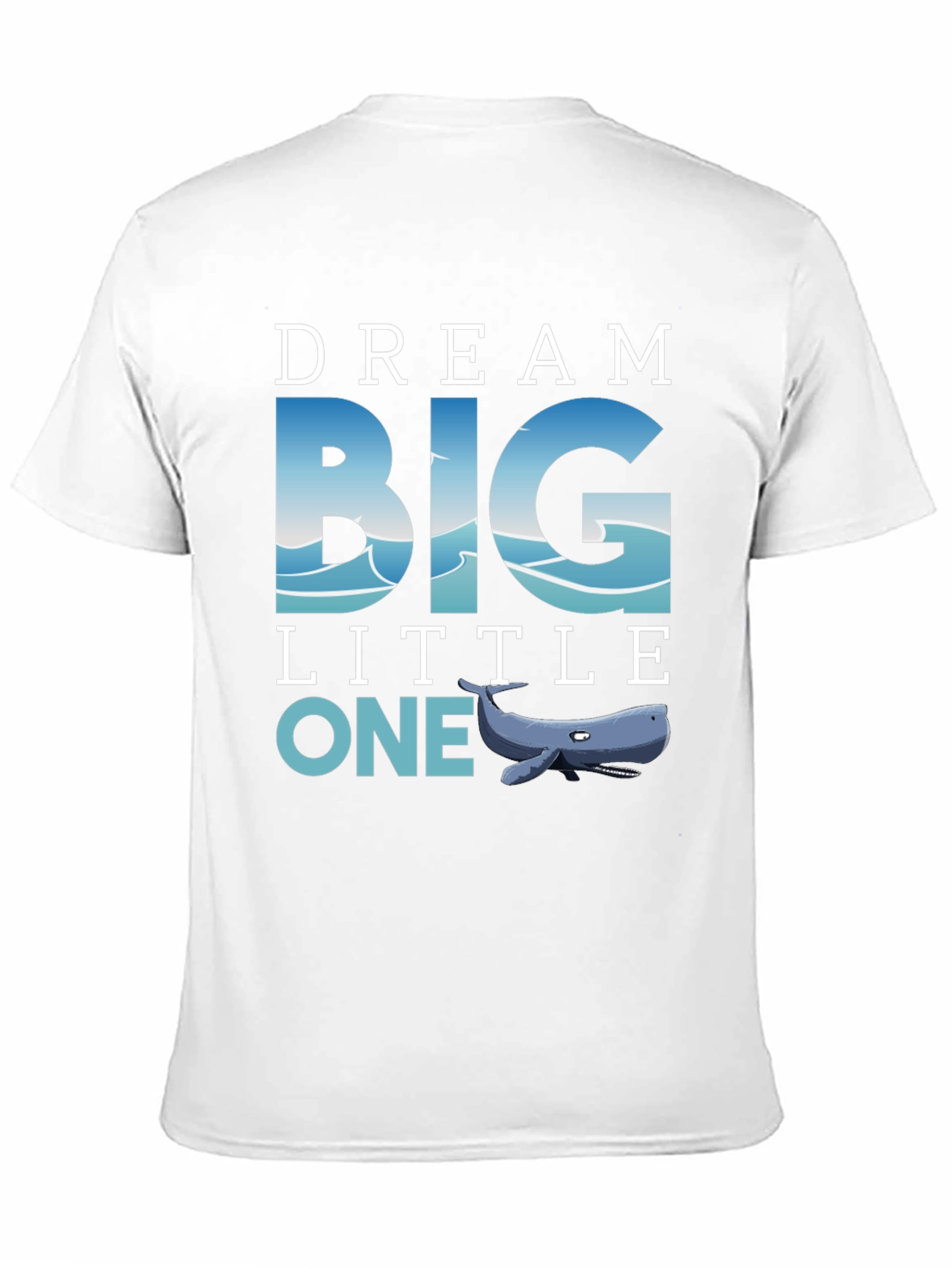 Dream Big Little One Whale Graphic Tee