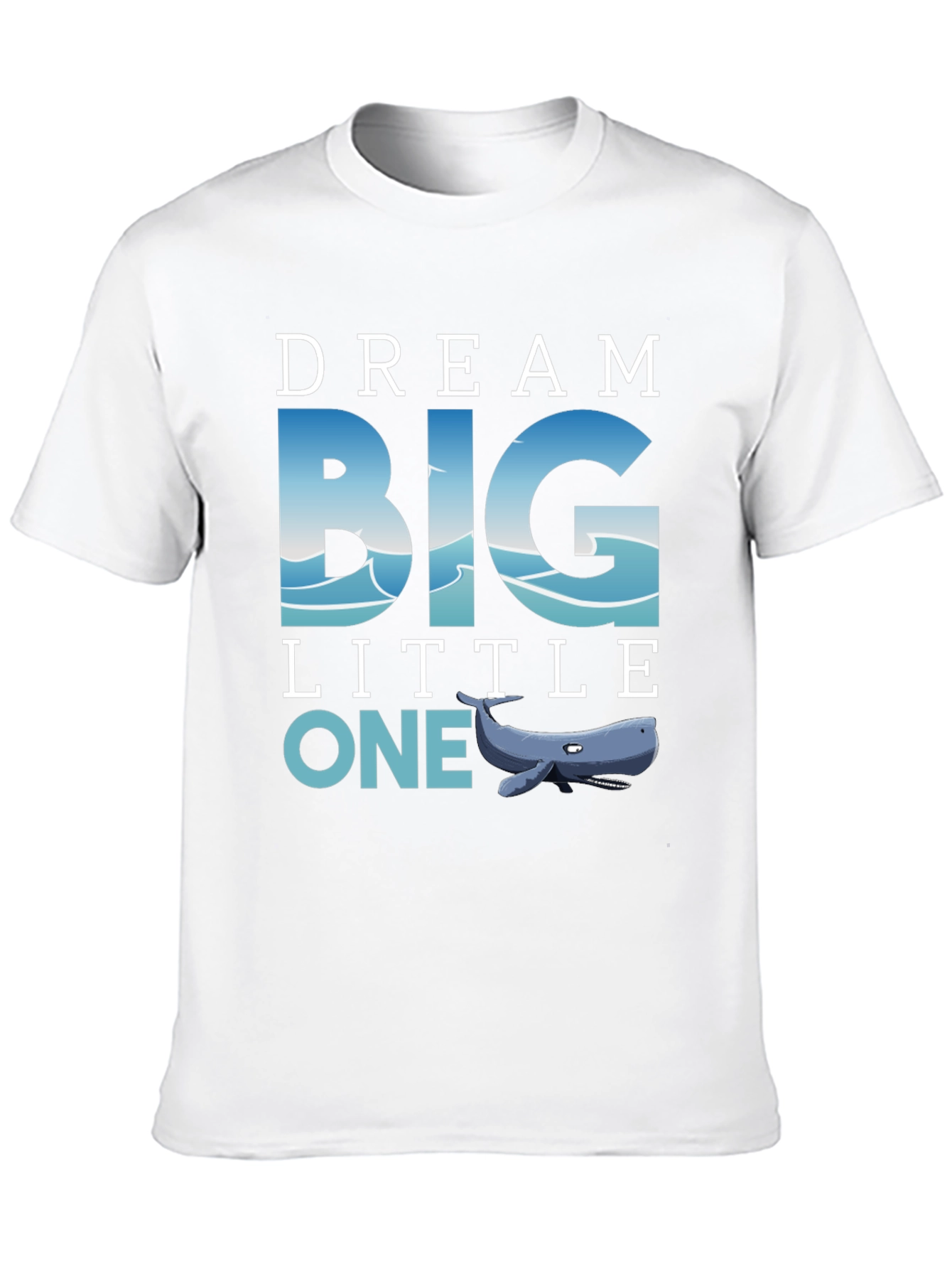 Dream Big Little One Whale Graphic Tee