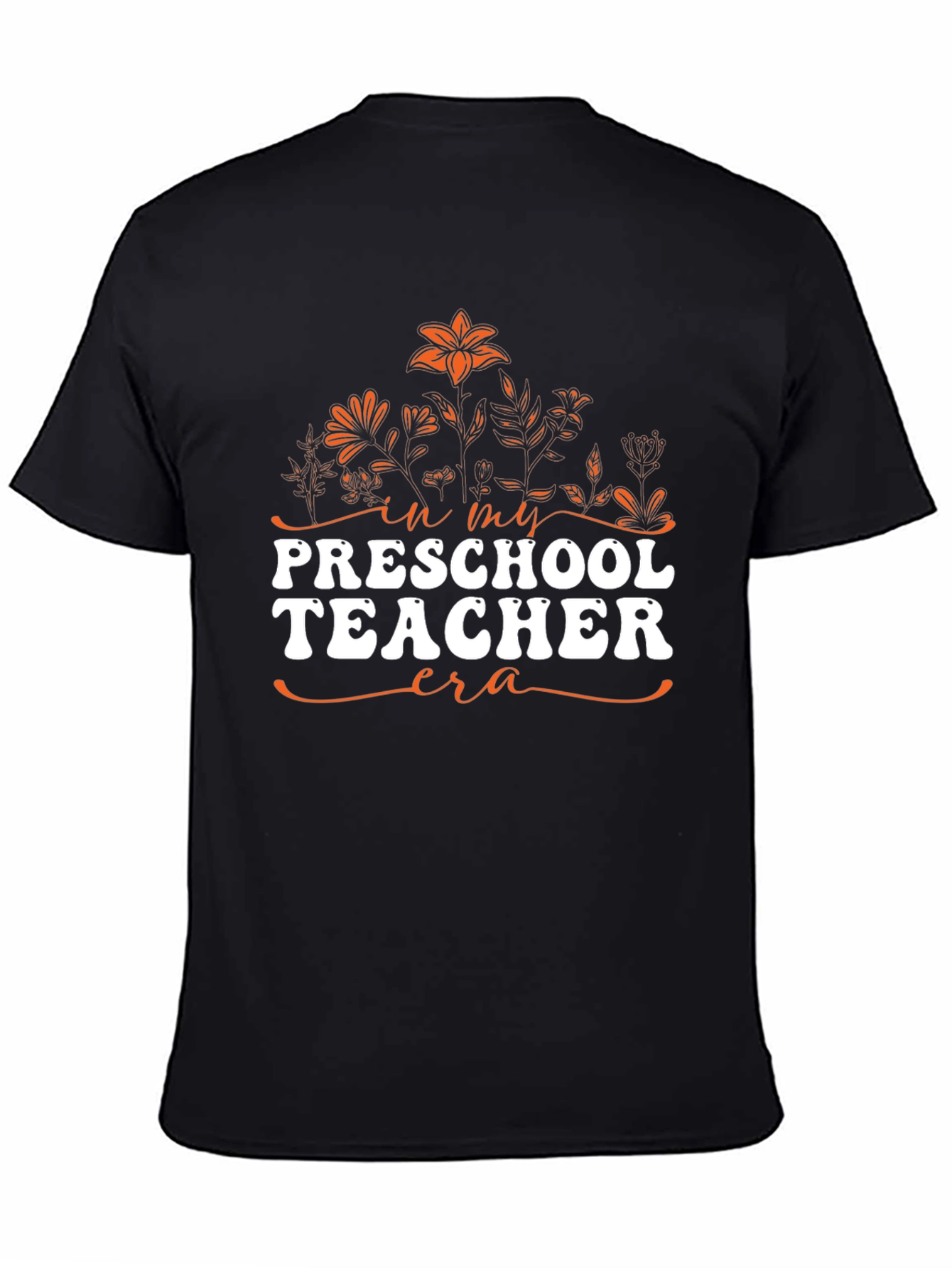 Preschool Teacher Era Graphic T-Shirt