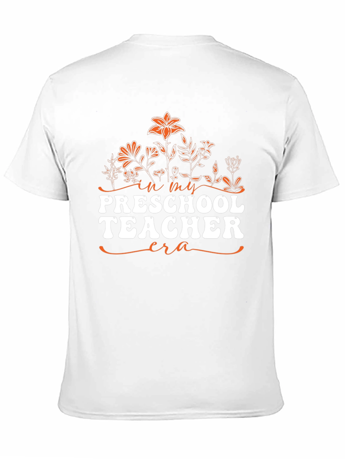 Preschool Teacher Era Graphic T-Shirt