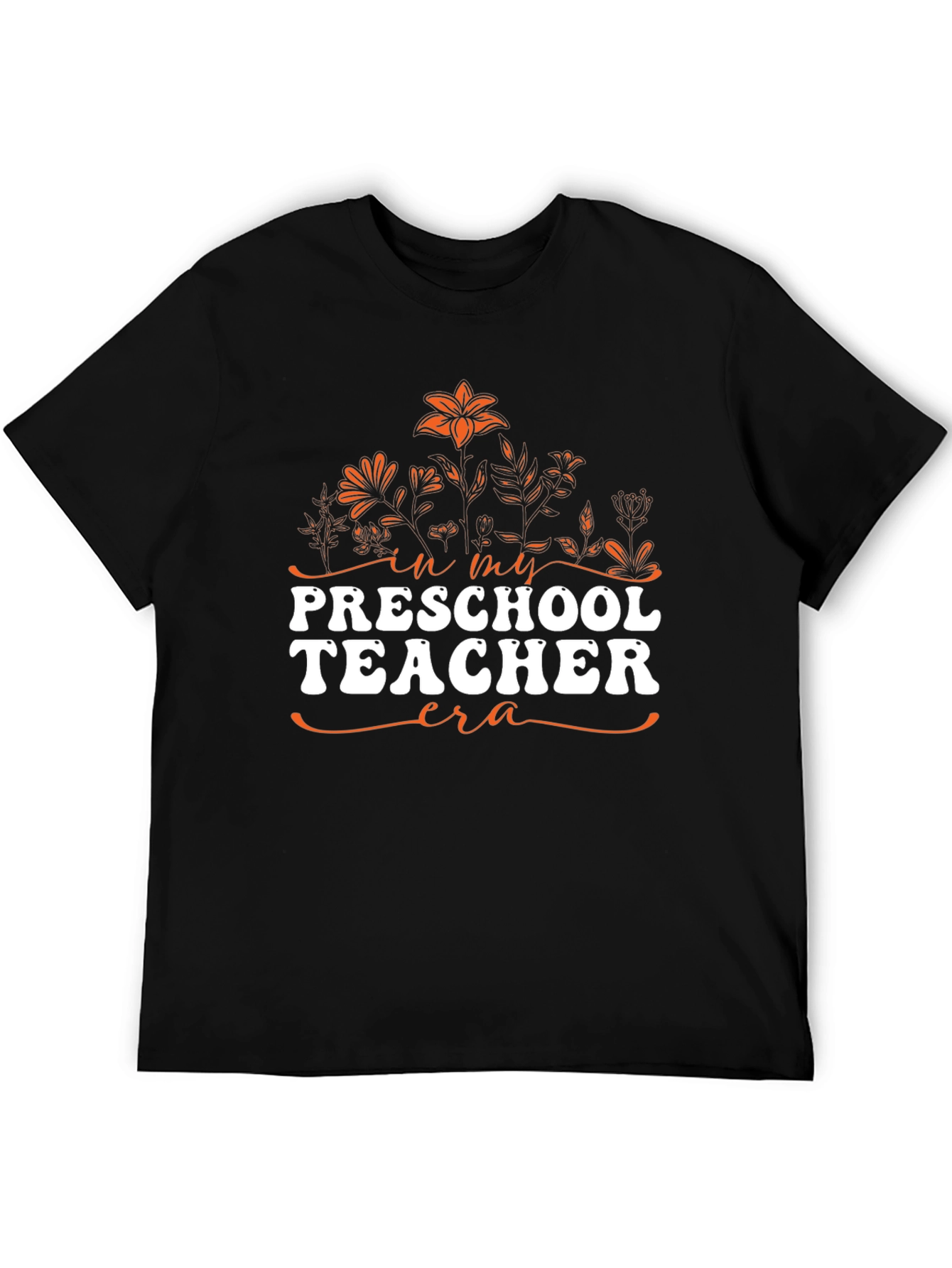 Preschool Teacher Era Graphic T-Shirt