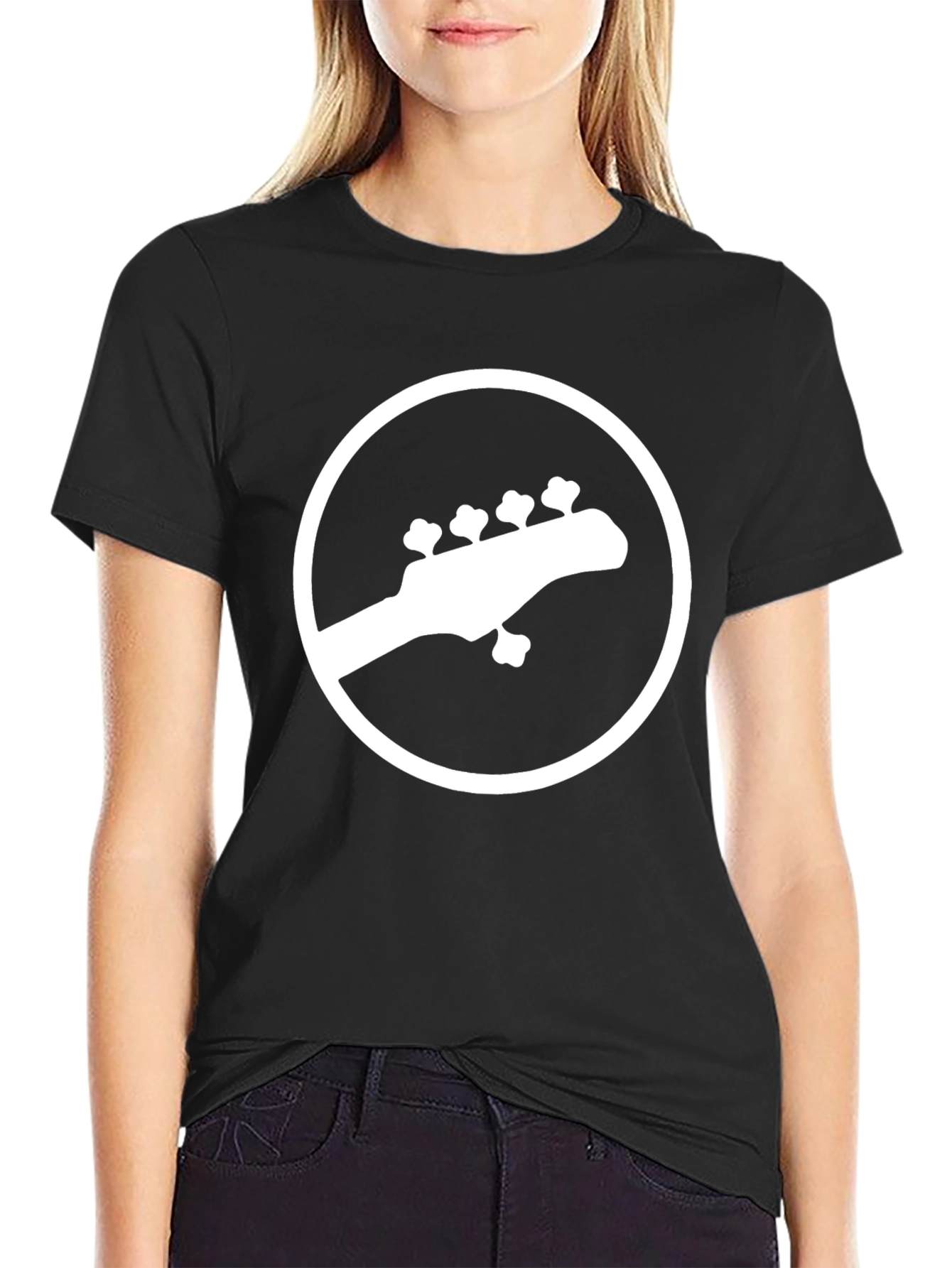 Bass Guitar Headstock T-Shirt