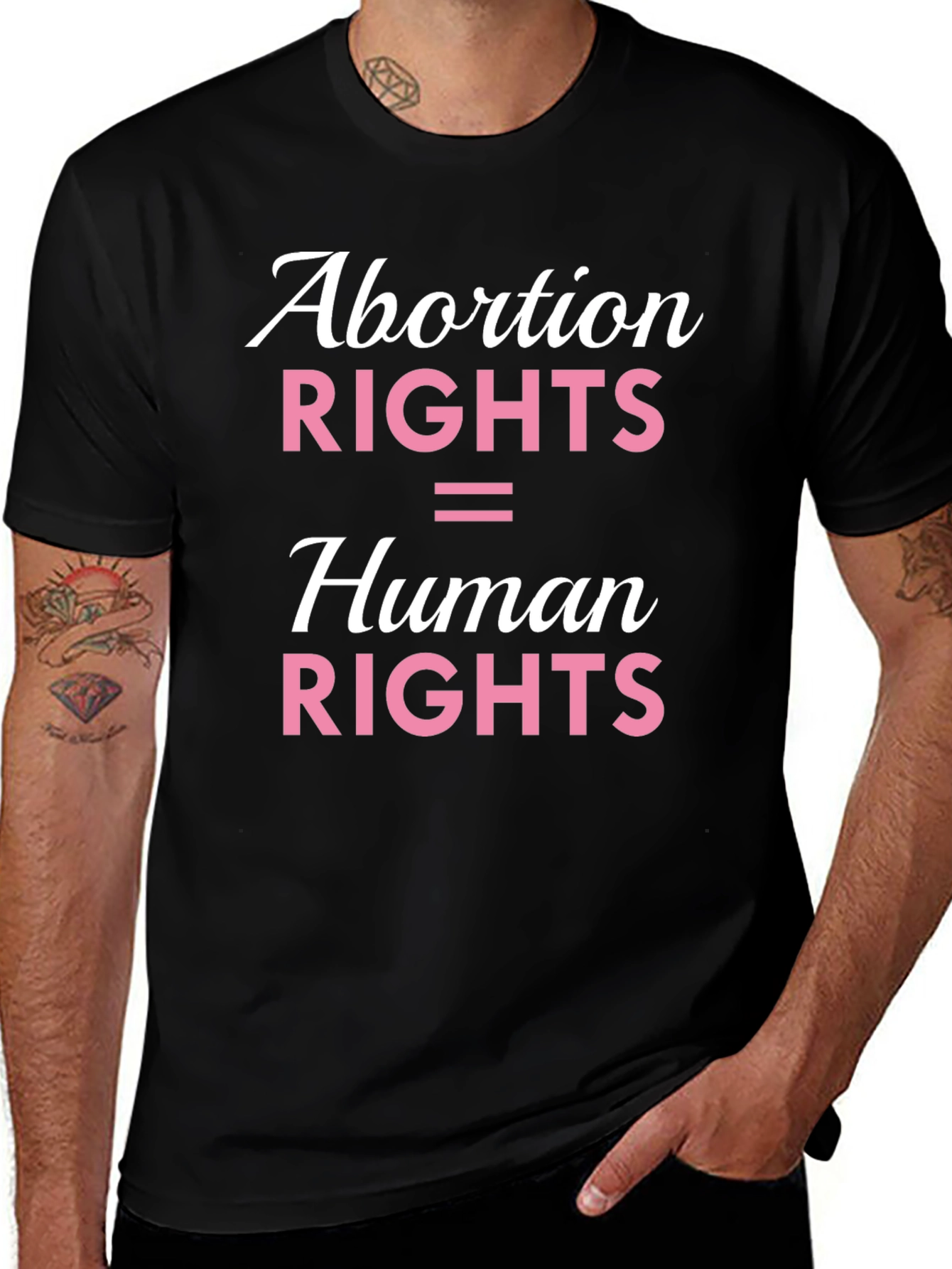 Abortion Rights Are Human Rights Graphic Tee