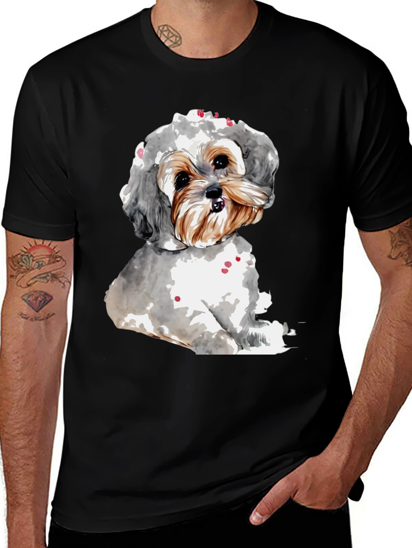 Dog Lovers T-Shirt: Cute Puppy Design