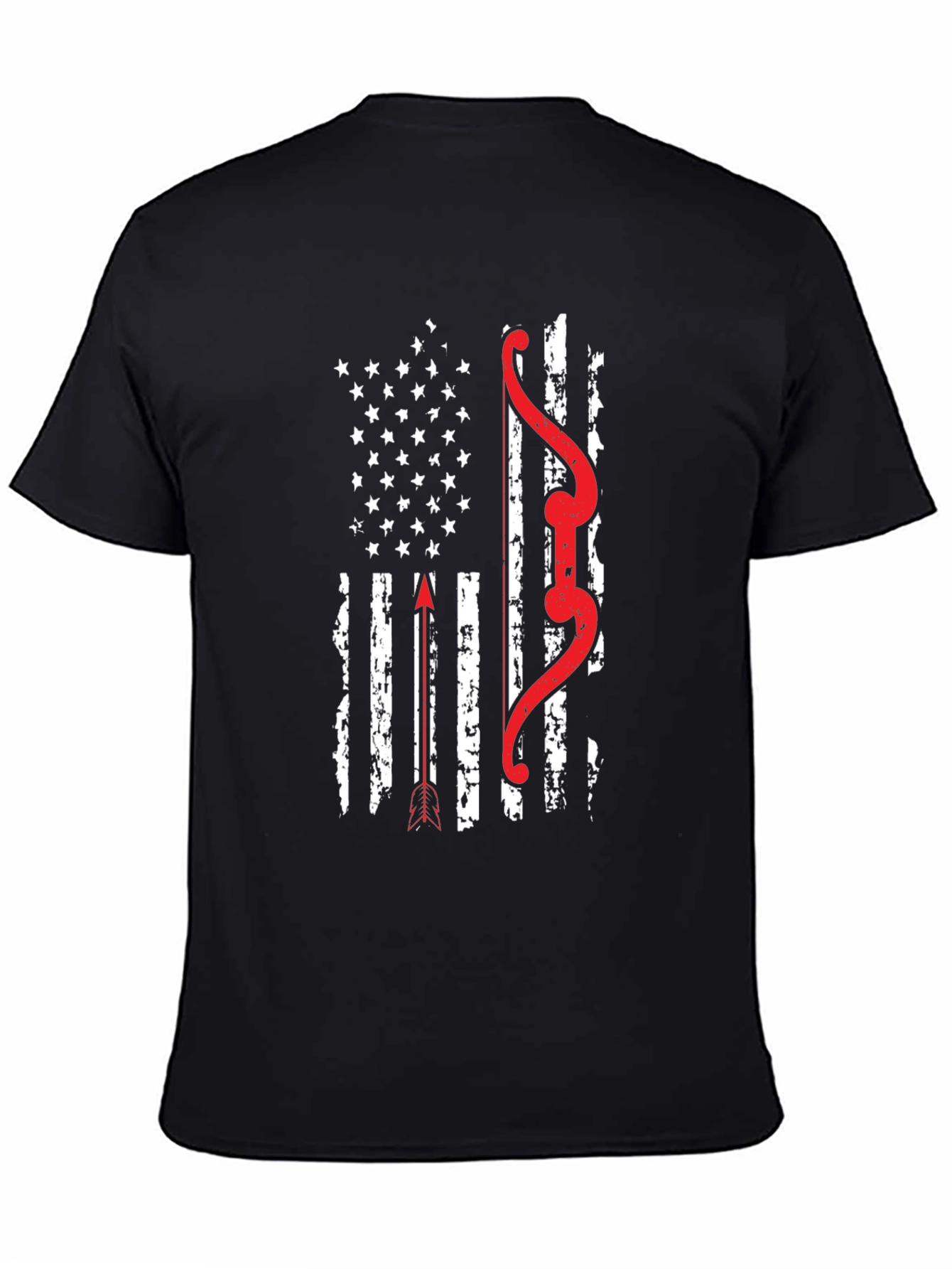 Archery American Flag Graphic Tee