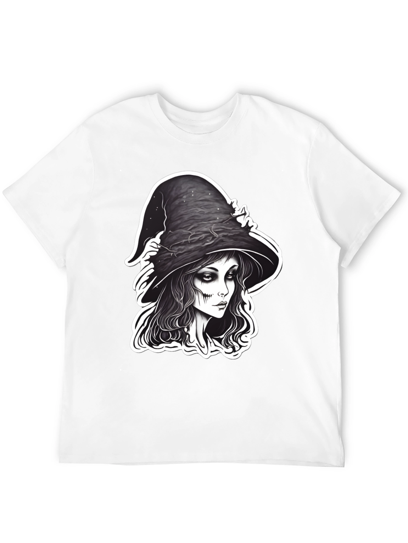 Witch Graphic Black T-Shirt