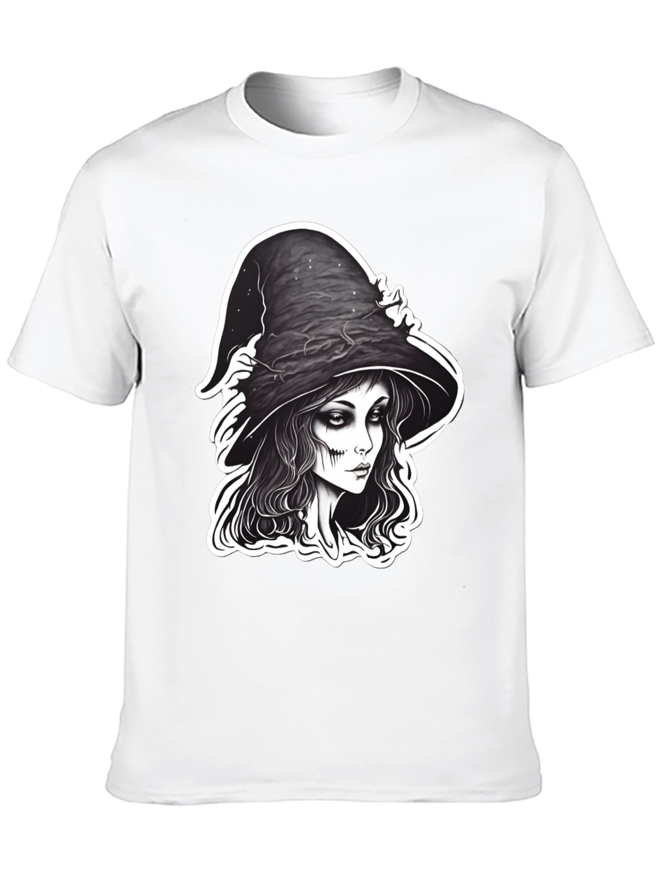 Witch Graphic Black T-Shirt