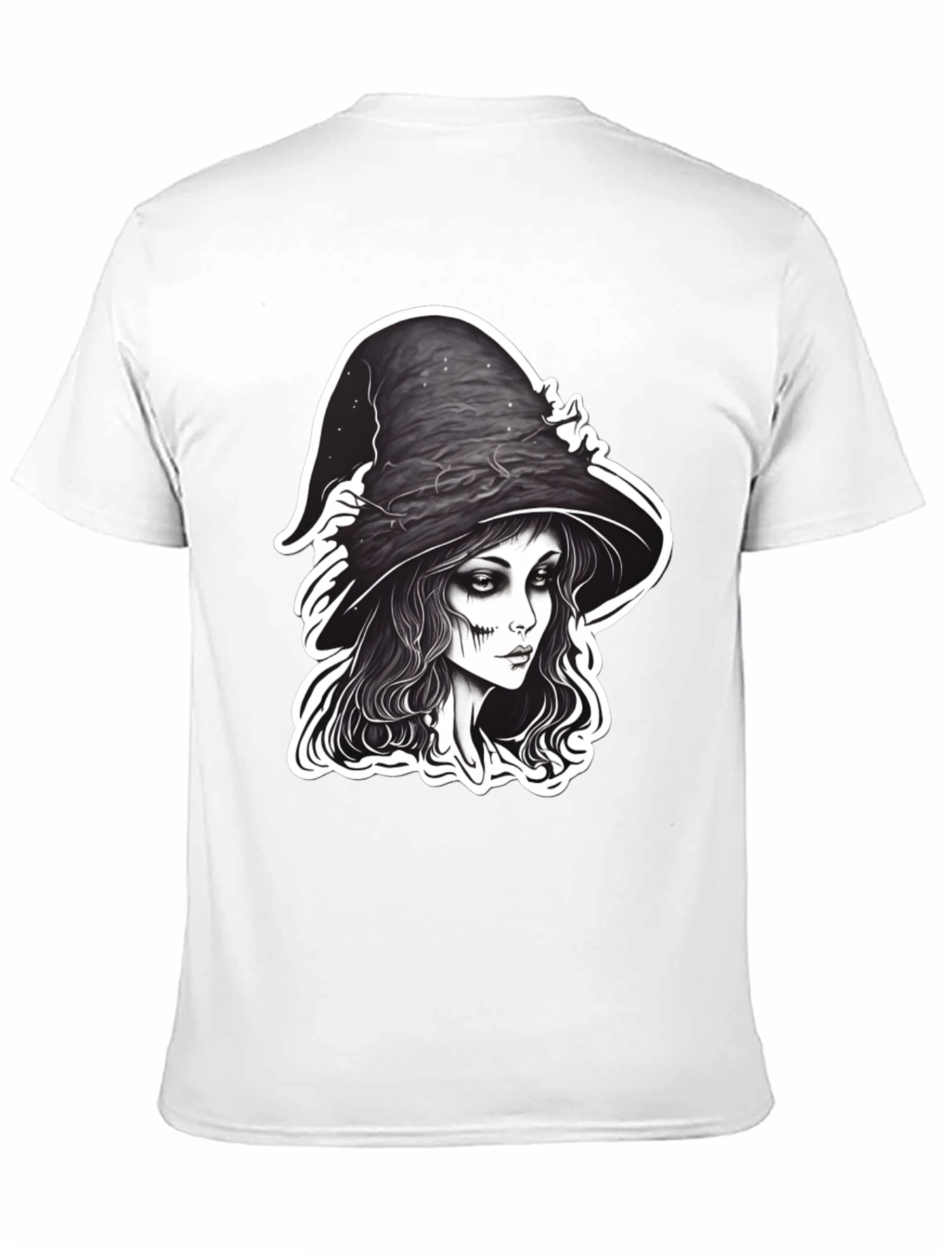 Witch Graphic Black T-Shirt